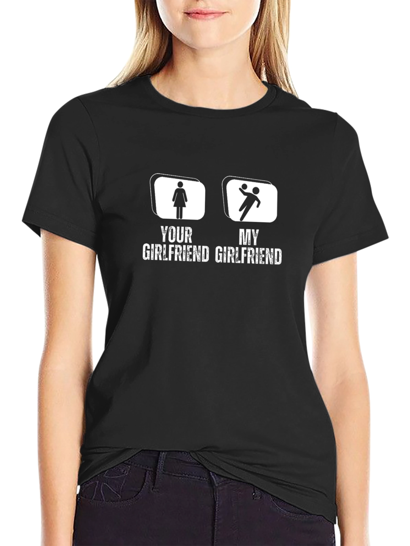 Funny Girlfriend T-Shirt - Novelty Graphic Tee