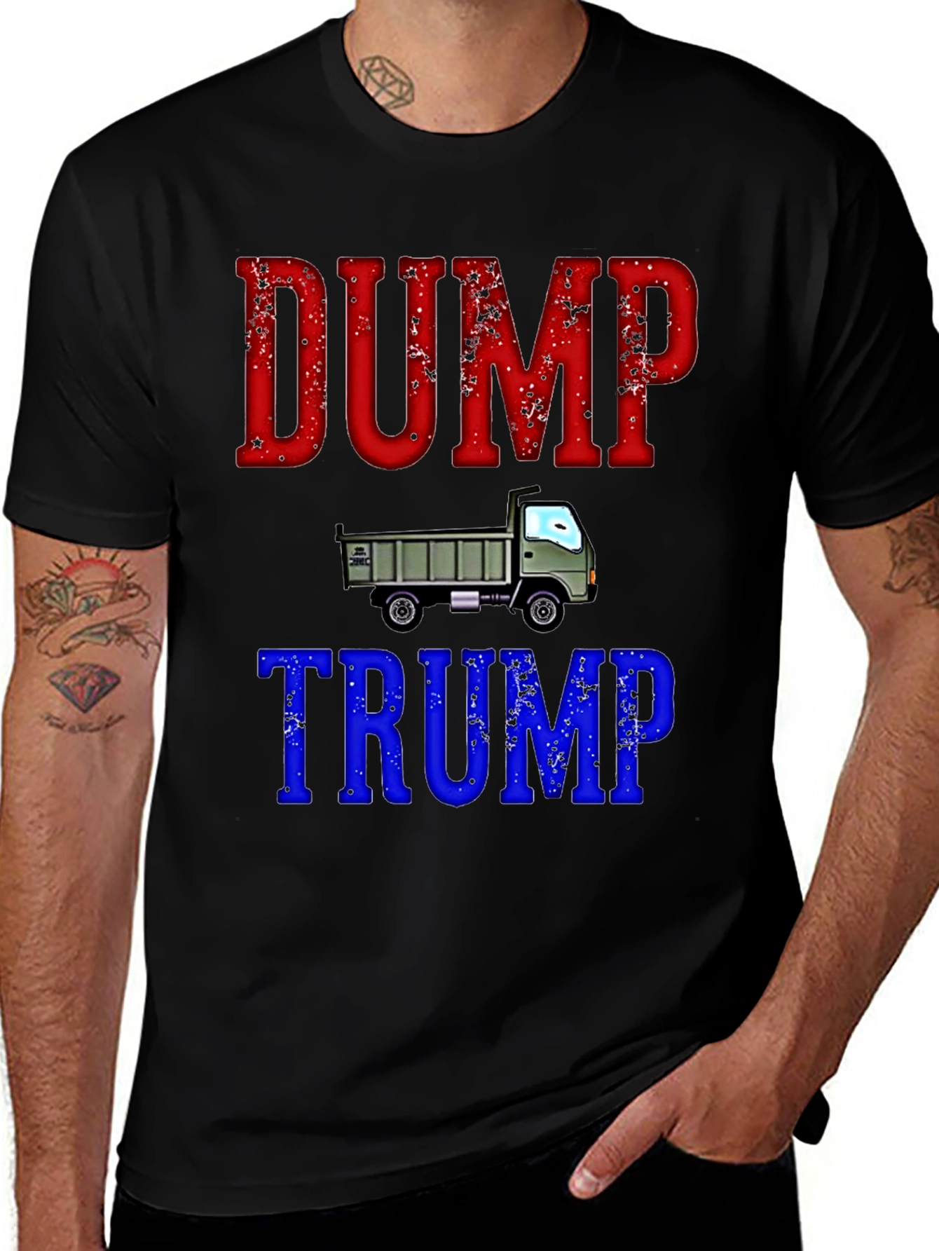 Dump Trump T-Shirt Anti-Political Tee
