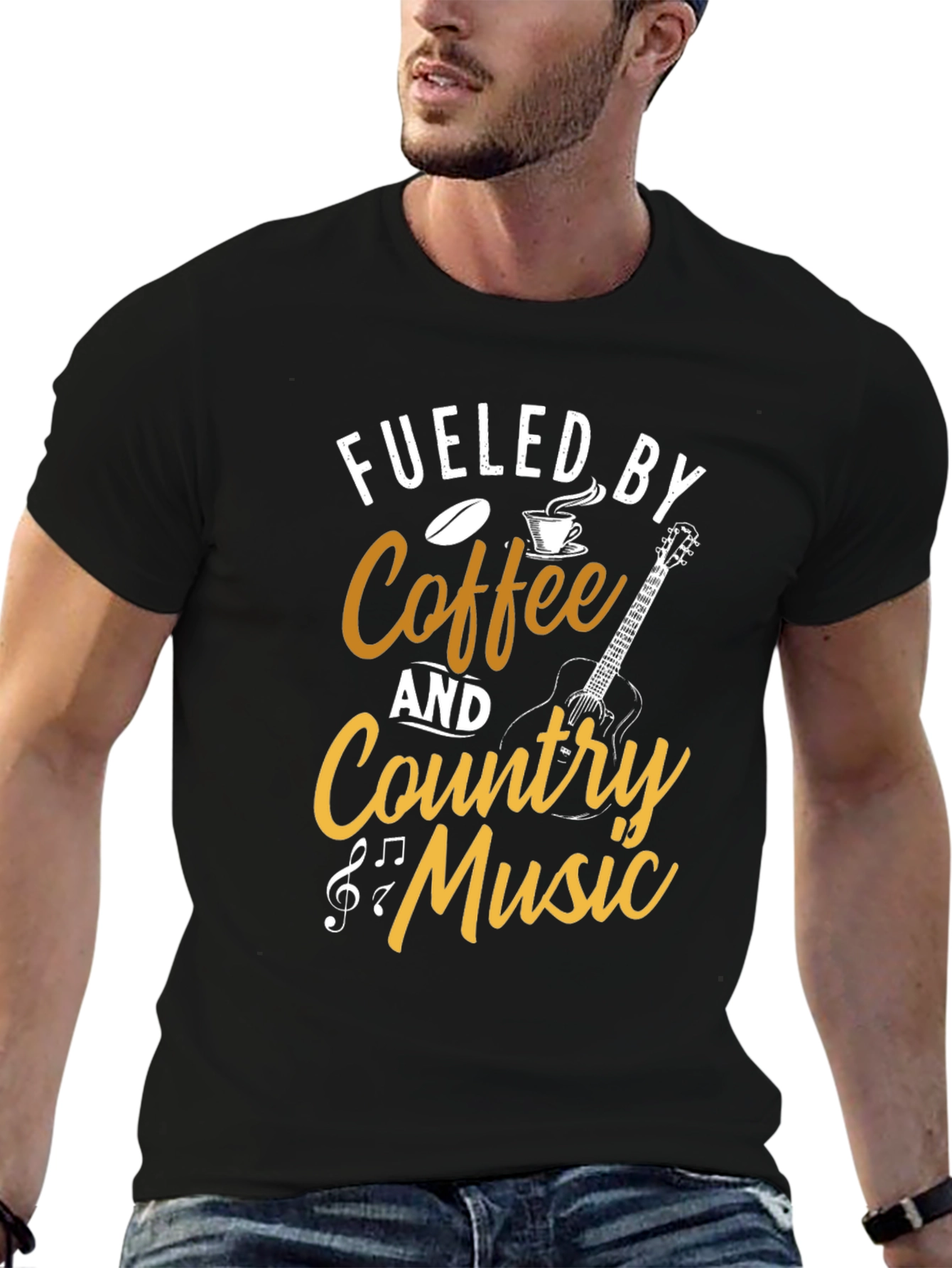 Fueled by Coffee & Country Music T-Shirt