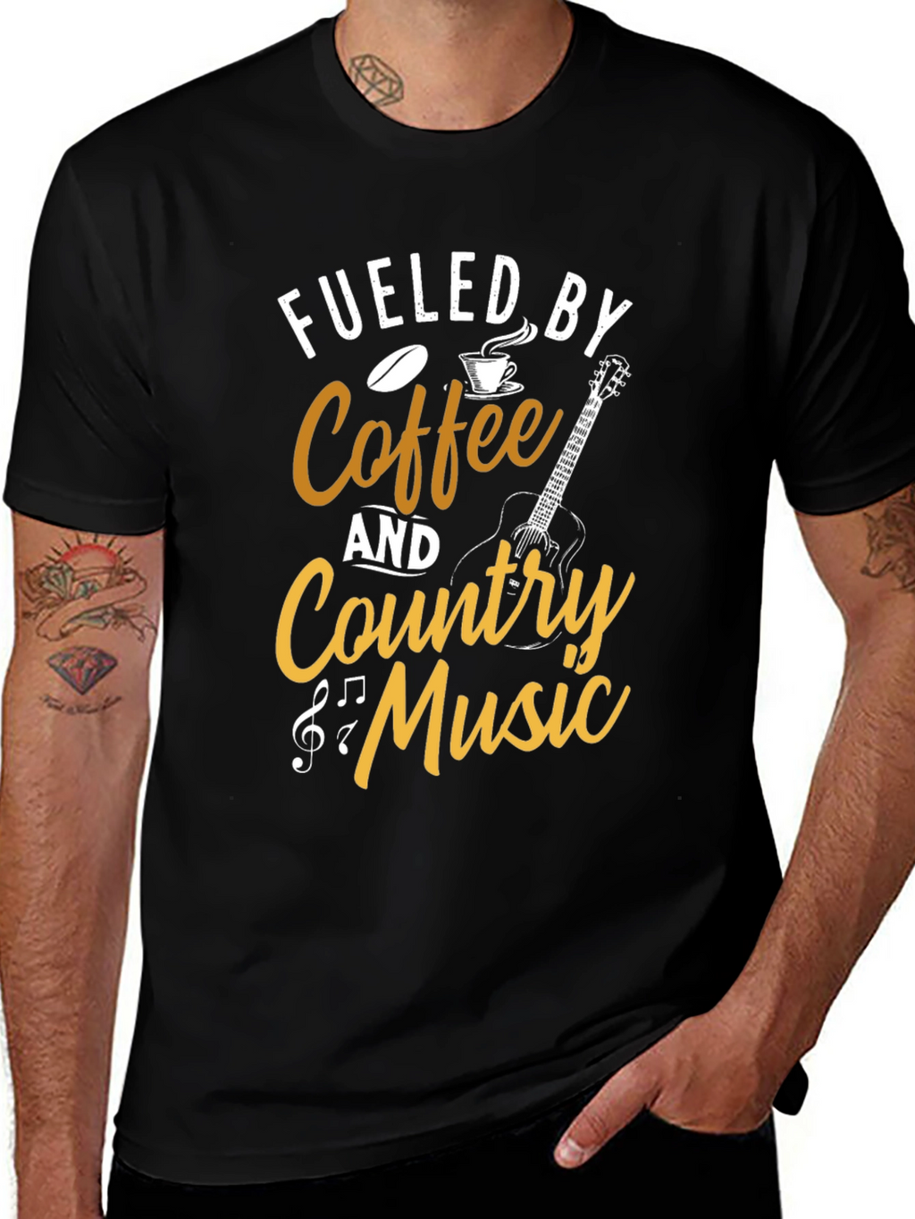 Fueled by Coffee & Country Music T-Shirt