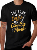 Fueled by Coffee & Country Music T-Shirt