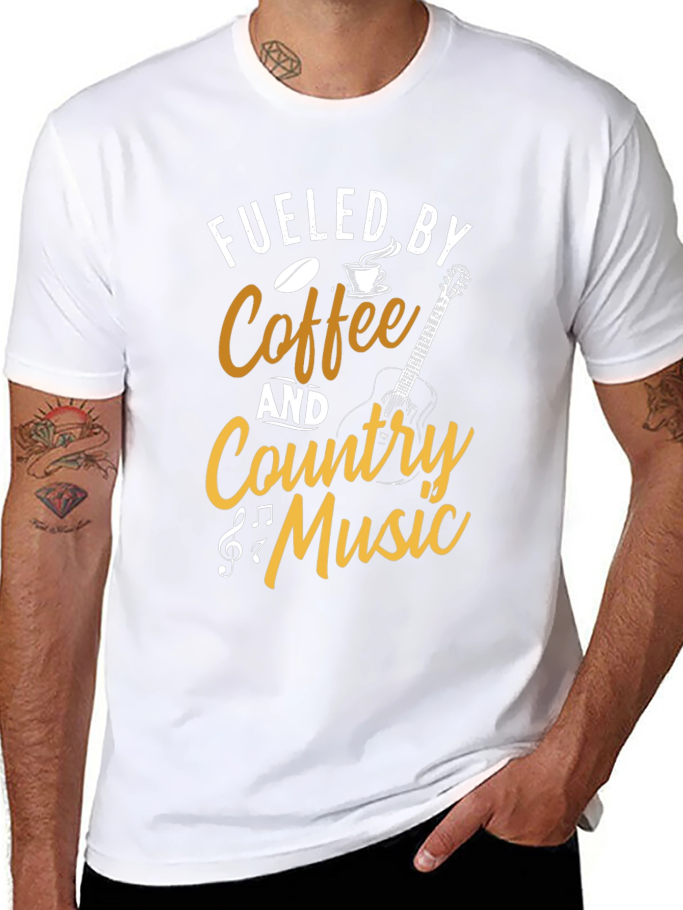 Fueled by Coffee & Country Music T-Shirt