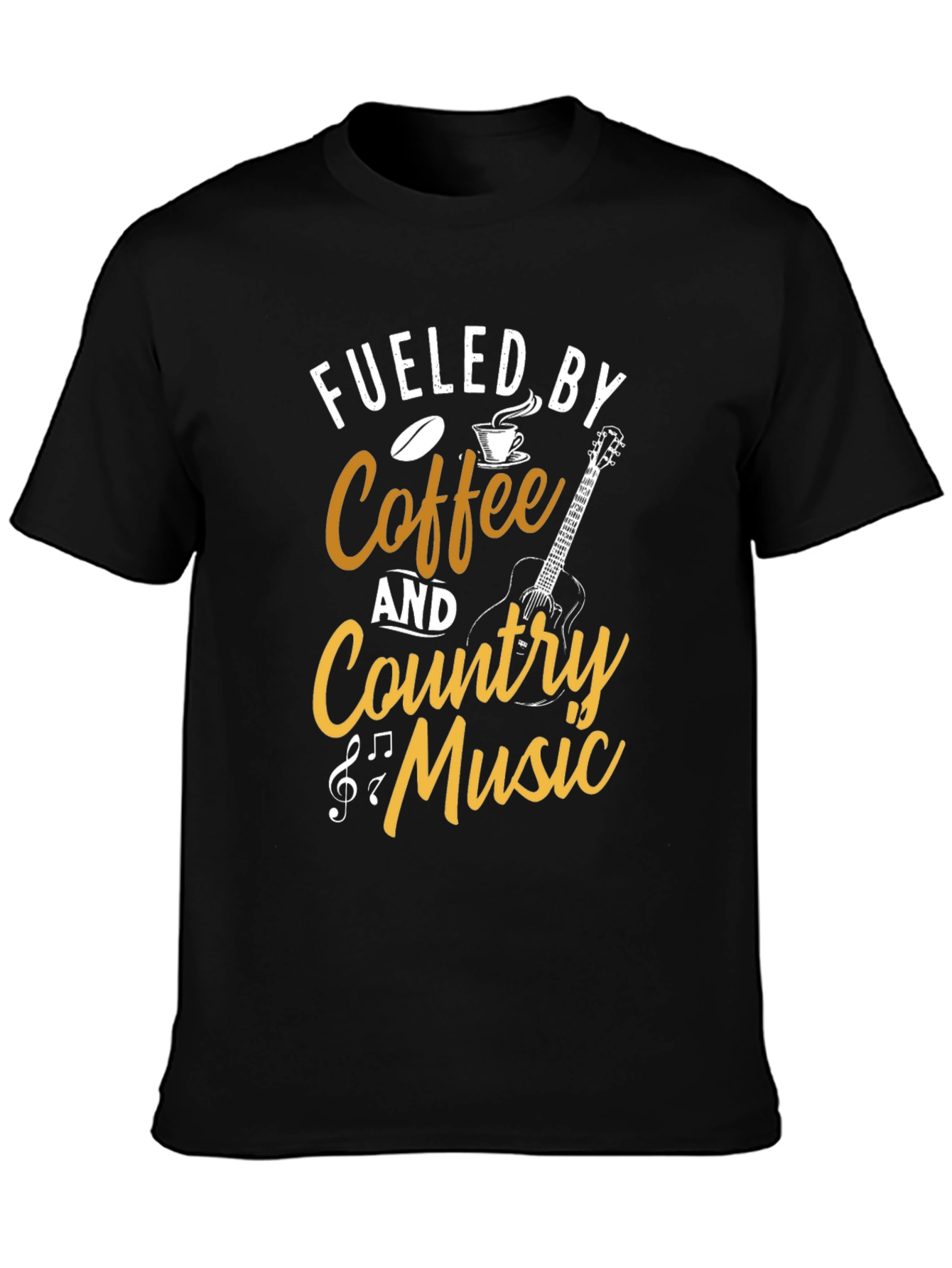 Fueled by Coffee & Country Music T-Shirt