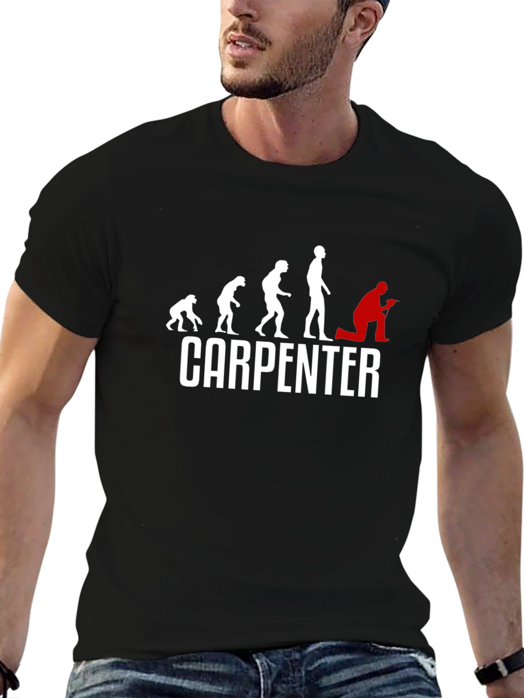Carpenter Evolution Black T-Shirt