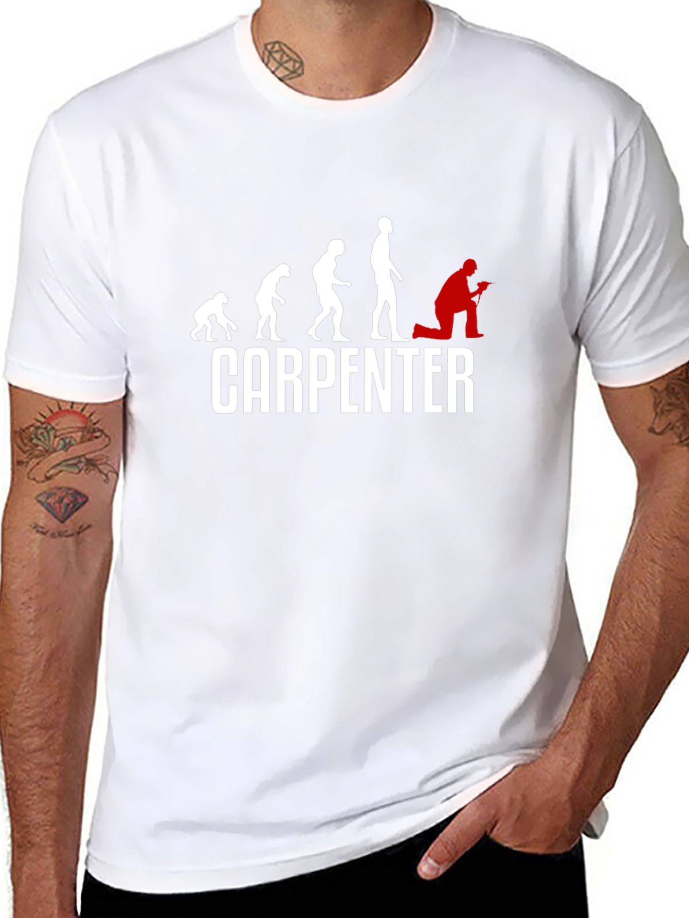 Carpenter Evolution Black T-Shirt