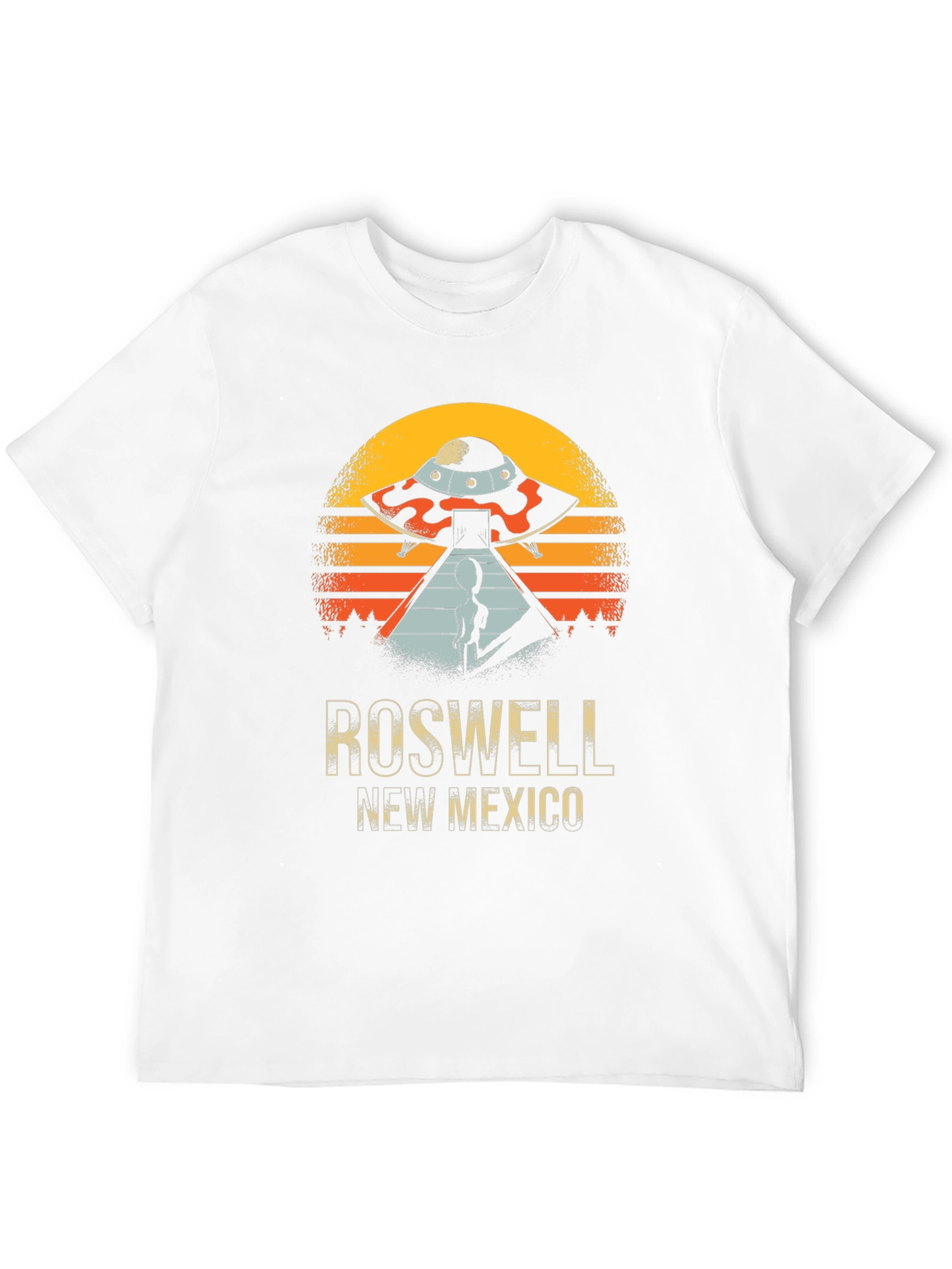 Roswell New Mexico Alien UFO Graphic Tee