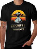 Roswell New Mexico Alien UFO Graphic Tee