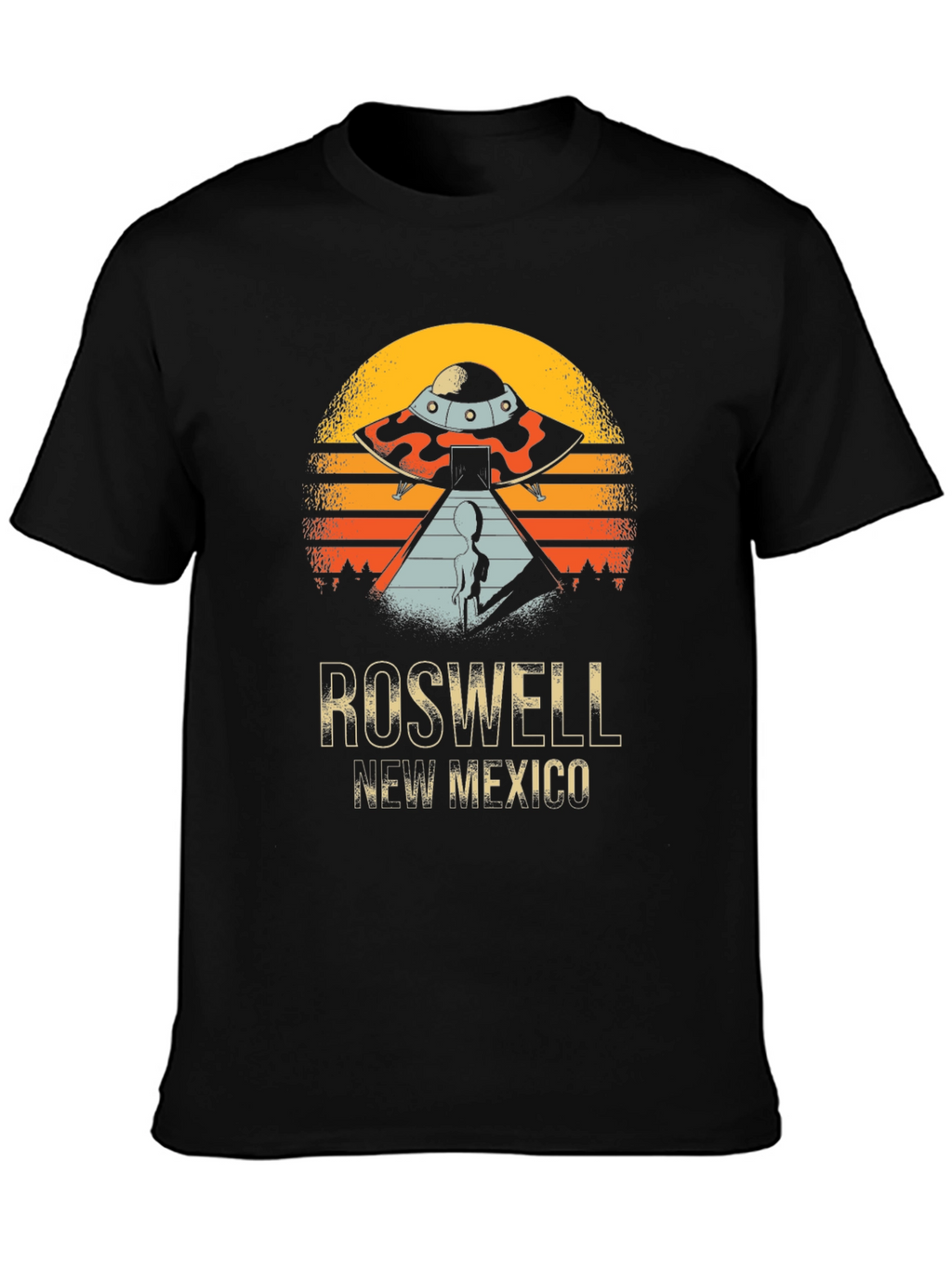 Roswell New Mexico Alien UFO Graphic Tee