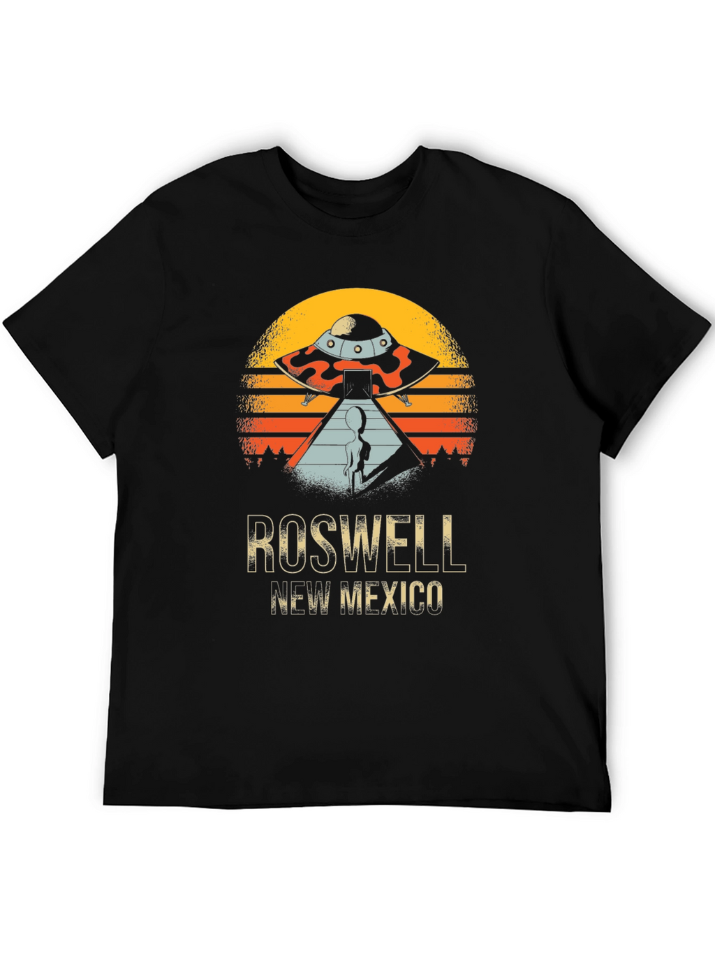 Roswell New Mexico Alien UFO Graphic Tee