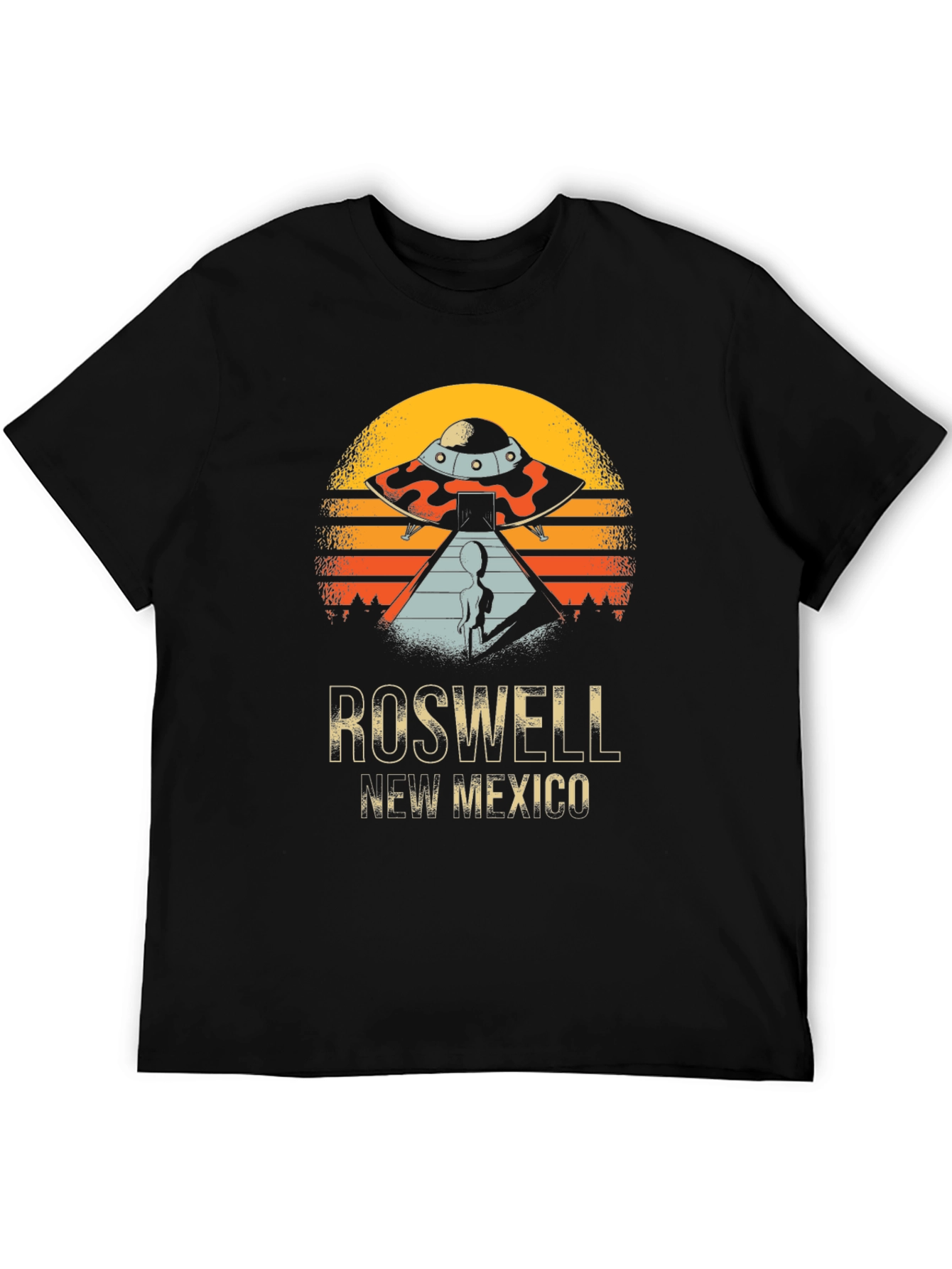 Roswell New Mexico Alien UFO Graphic Tee