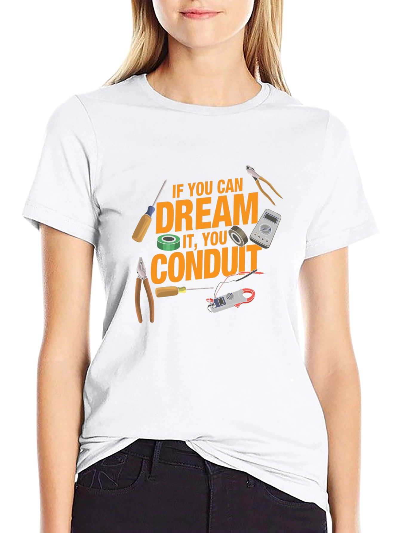 Dream Conduit Graphic T-Shirt - Electrician Apparel