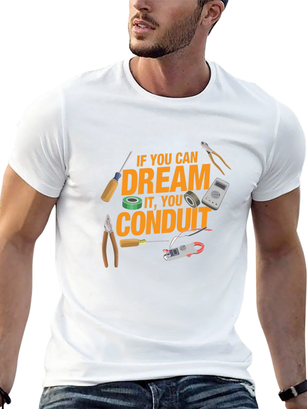 Dream Conduit Graphic T-Shirt - Electrician Apparel