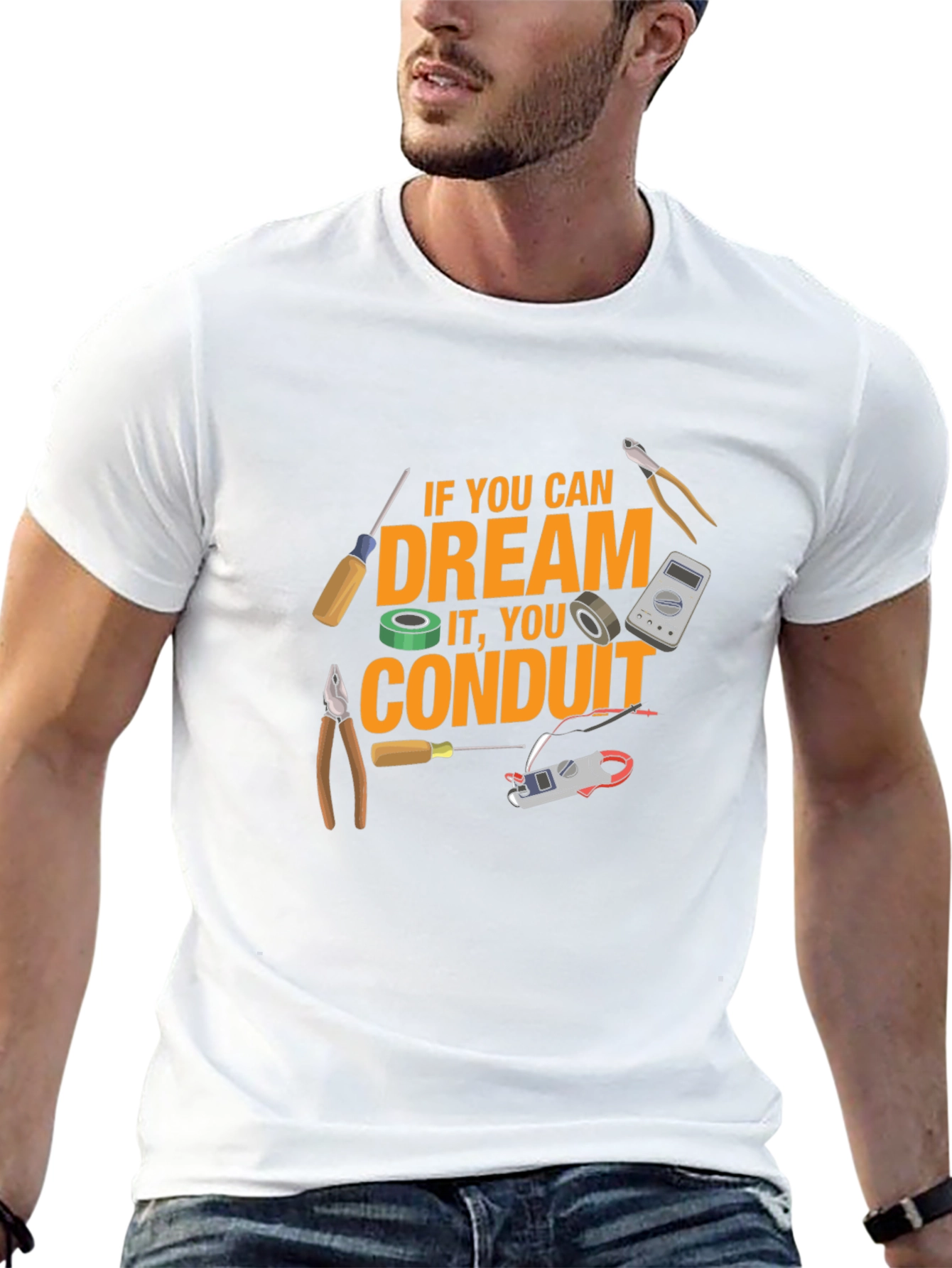 Dream Conduit Graphic T-Shirt - Electrician Apparel