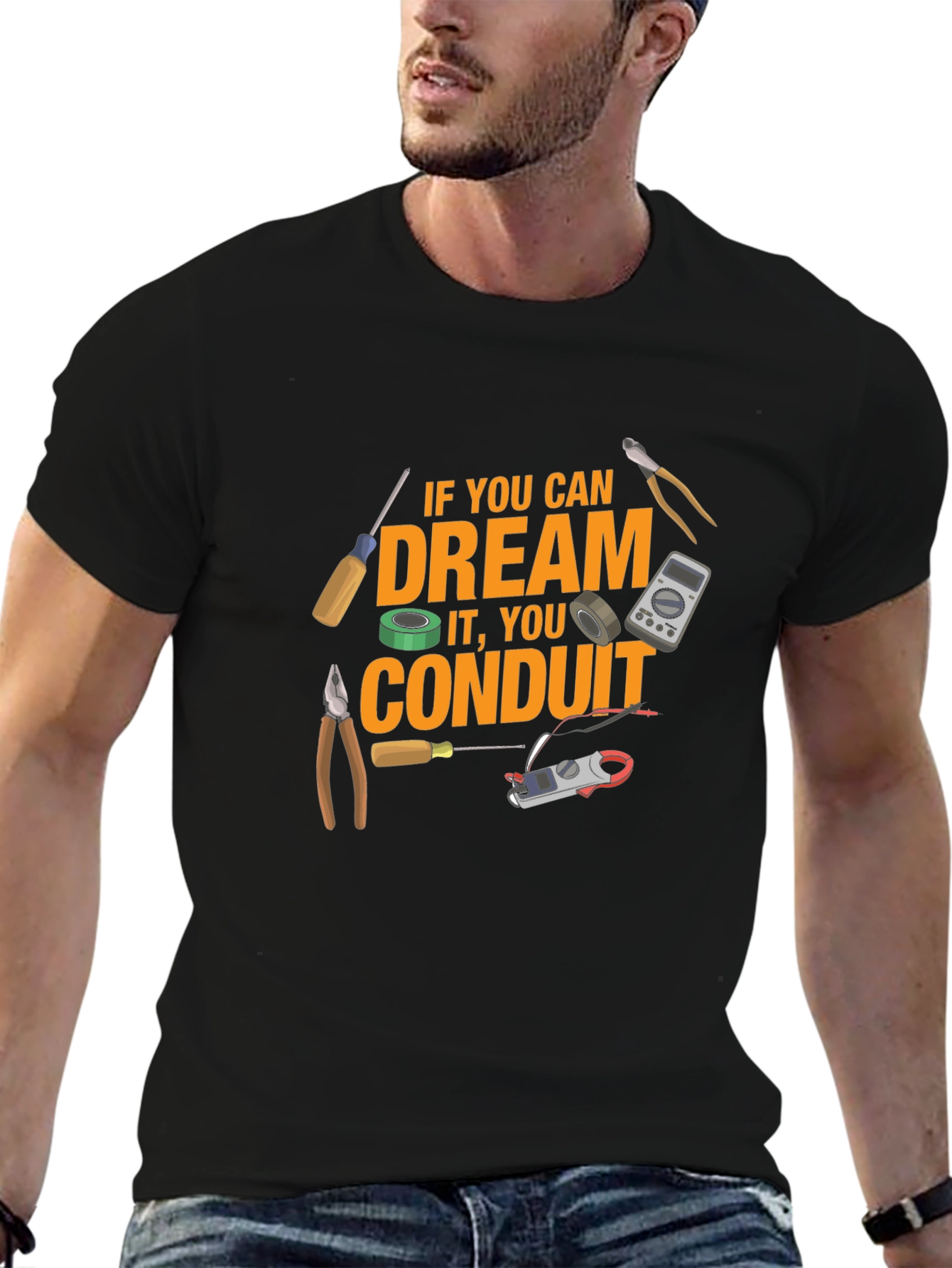 Dream Conduit Graphic T-Shirt - Electrician Apparel