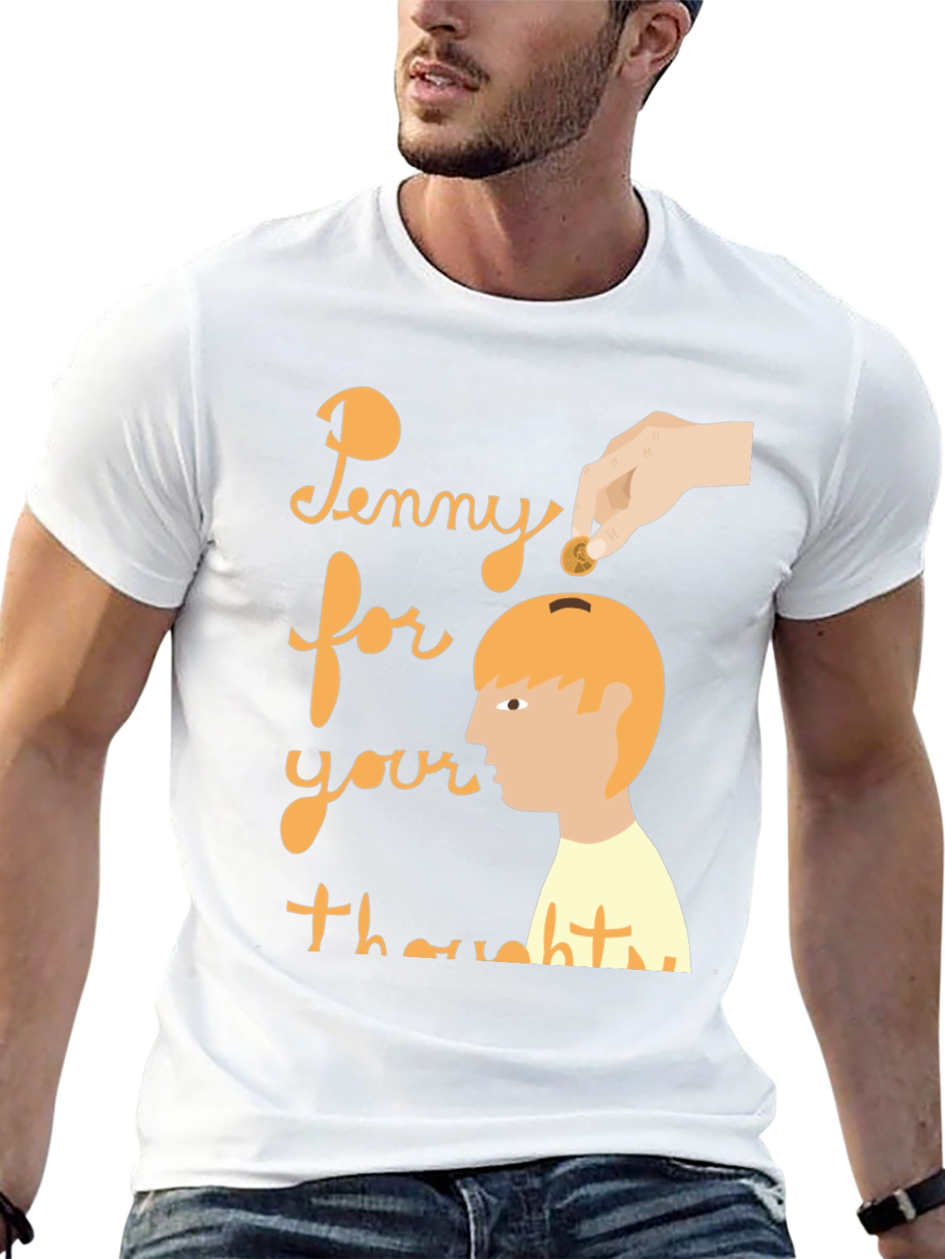 Penny for Your Thoughts Graphic Tee