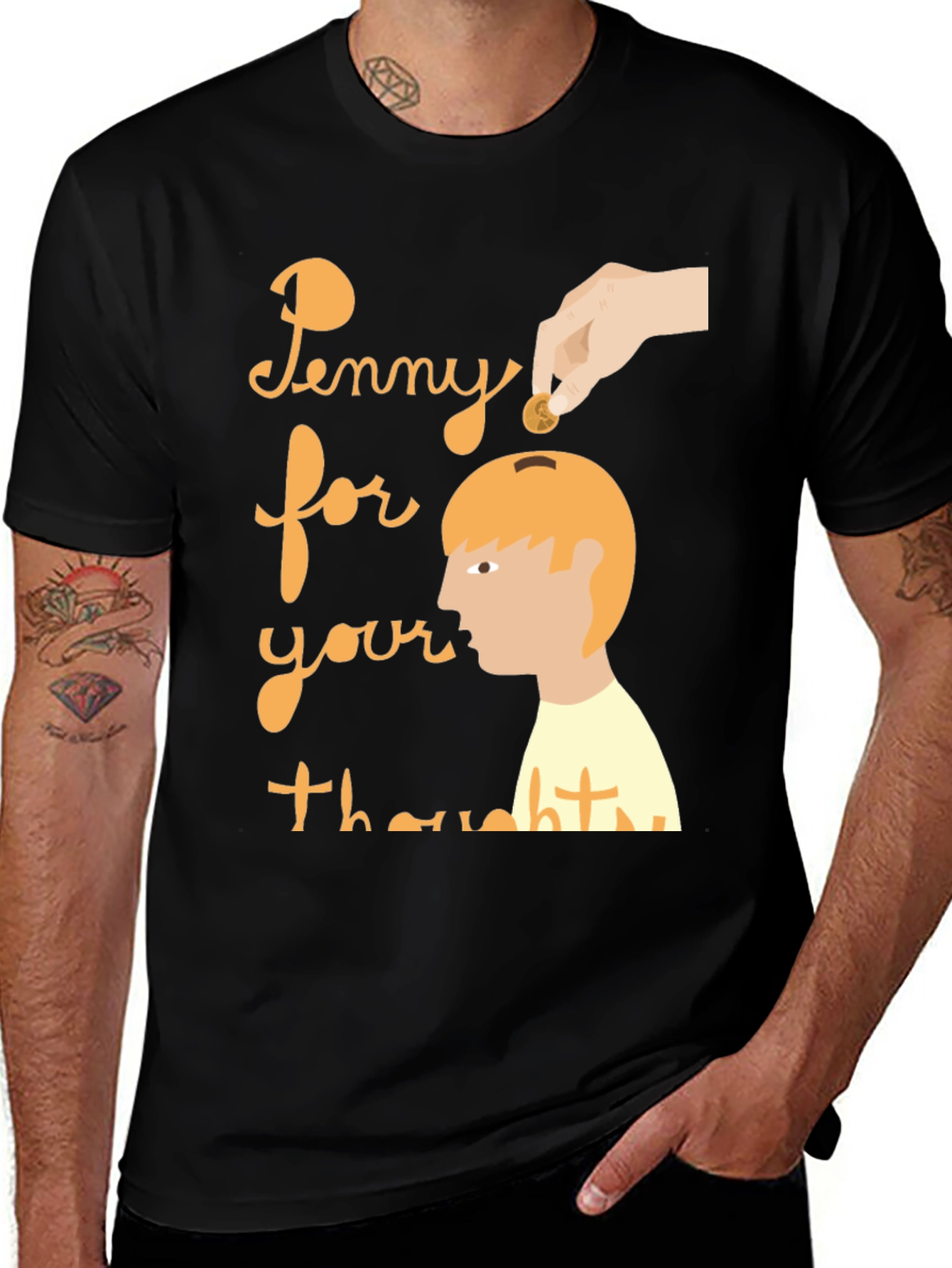 Penny for Your Thoughts Graphic Tee