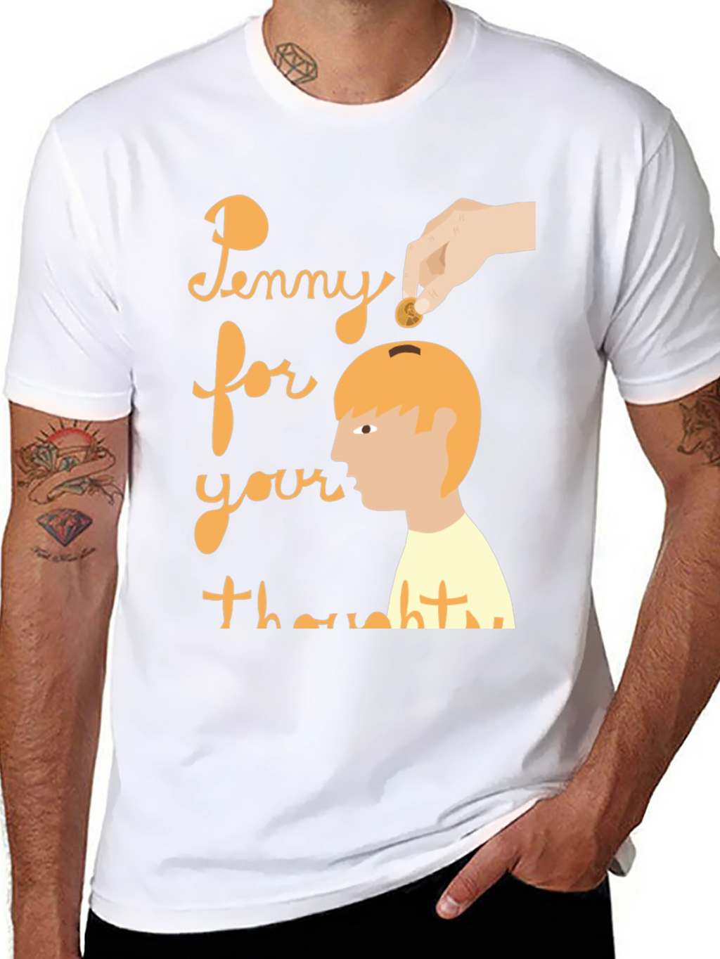 Penny for Your Thoughts Graphic Tee