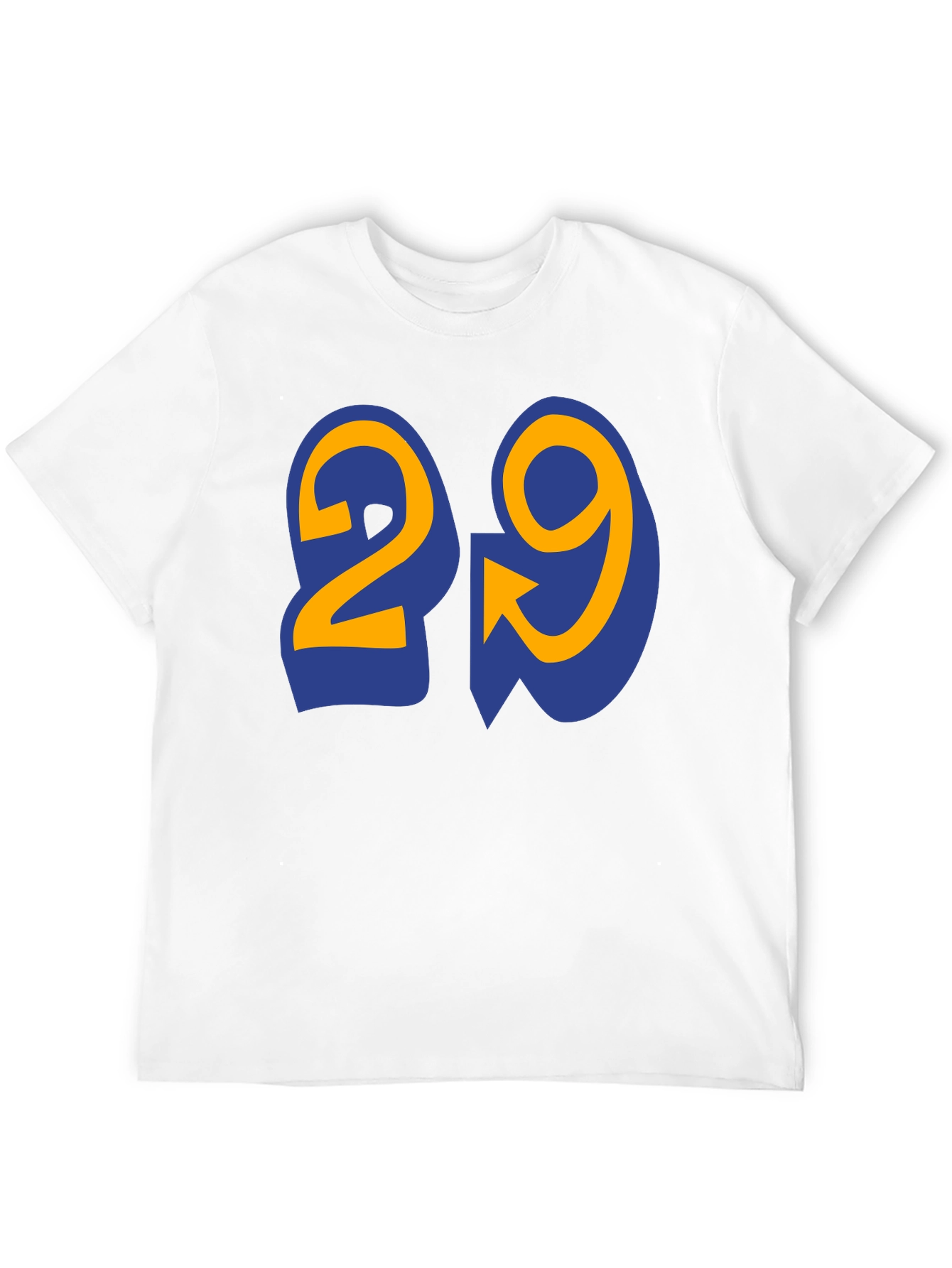 Number 29 Graphic Tee - Quirky Design
