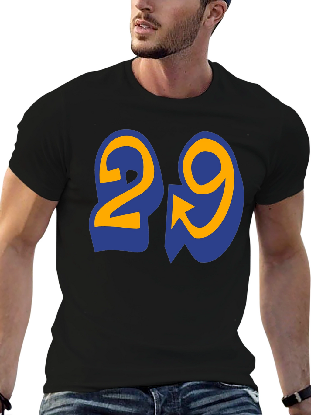 Number 29 Graphic Tee - Quirky Design