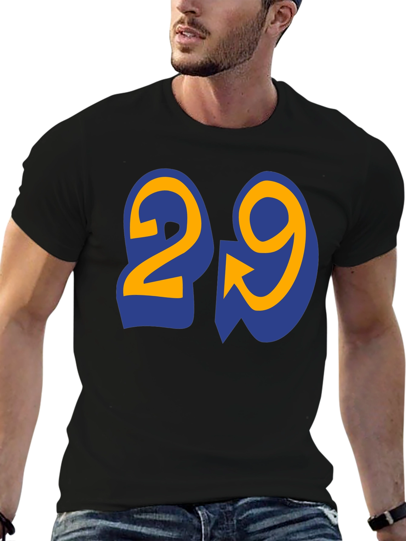 Number 29 Graphic Tee - Quirky Design