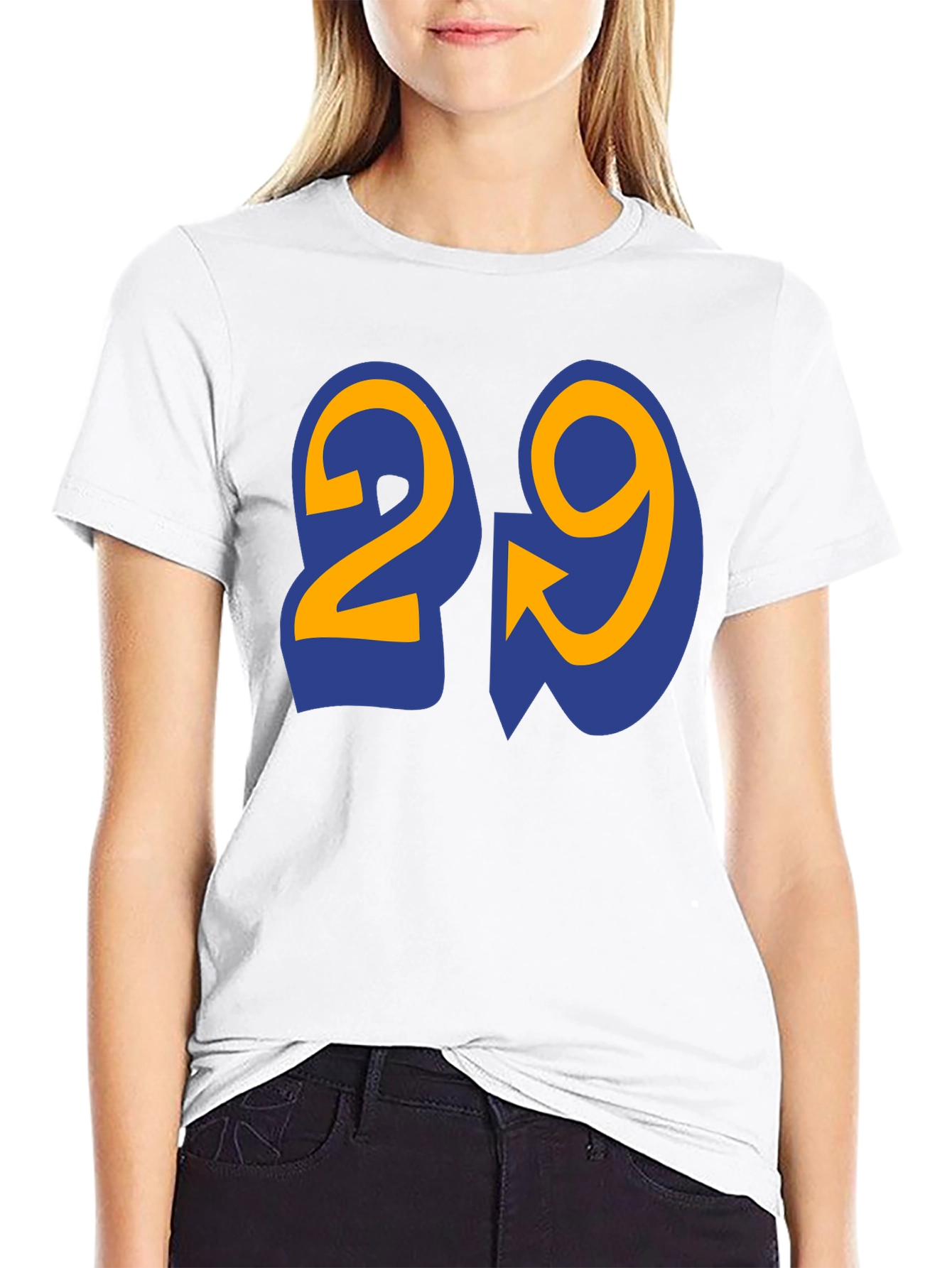Number 29 Graphic Tee - Quirky Design