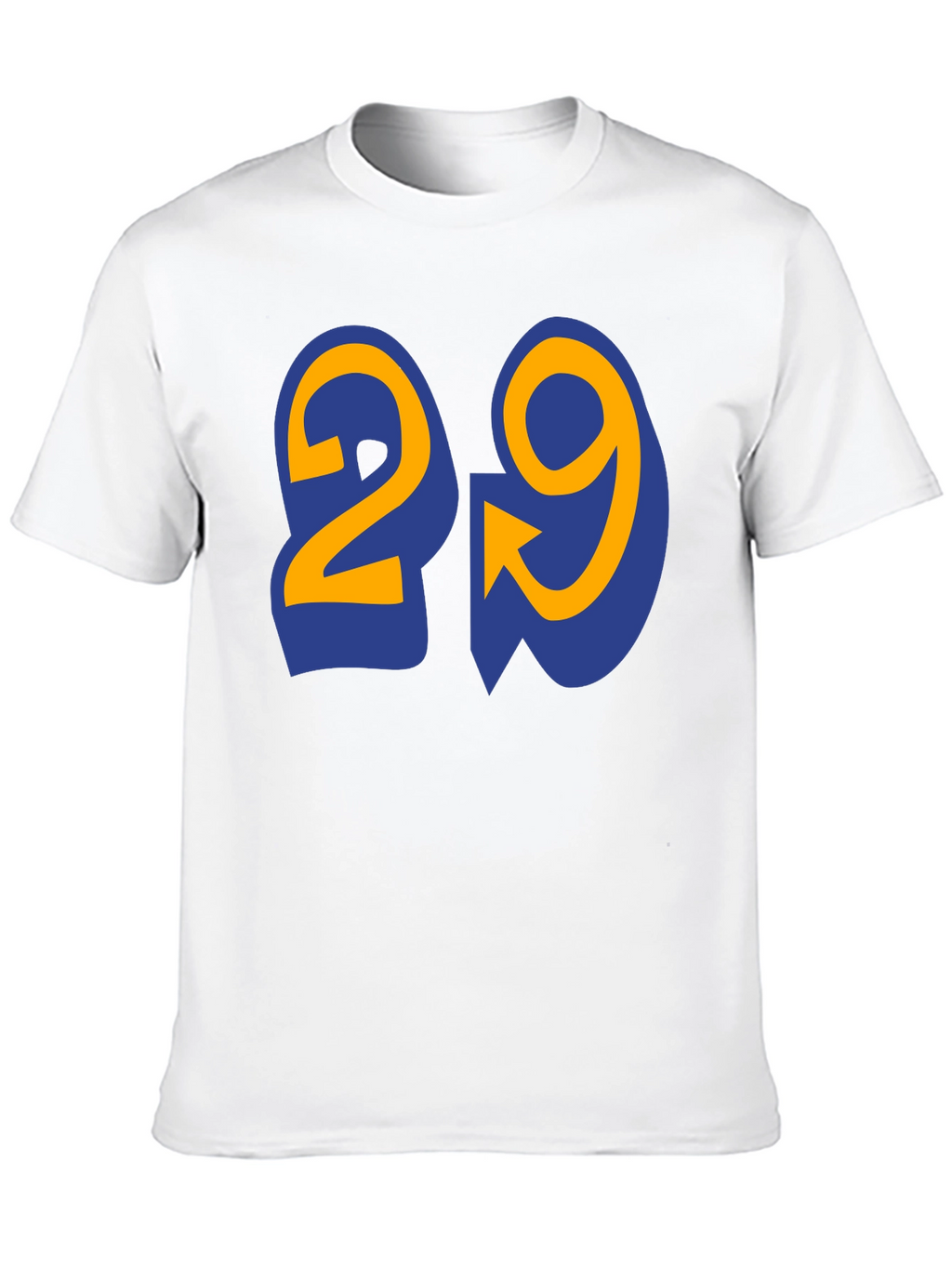 Number 29 Graphic Tee - Quirky Design