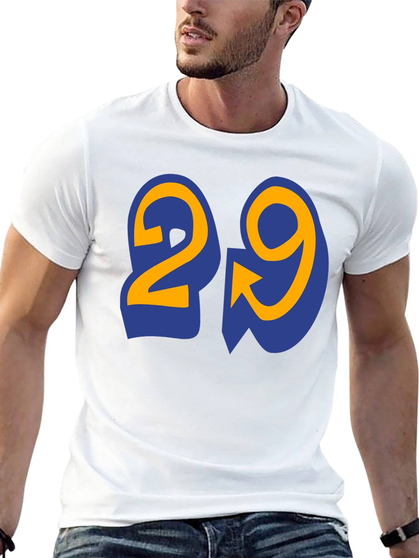 Number 29 Graphic Tee - Quirky Design