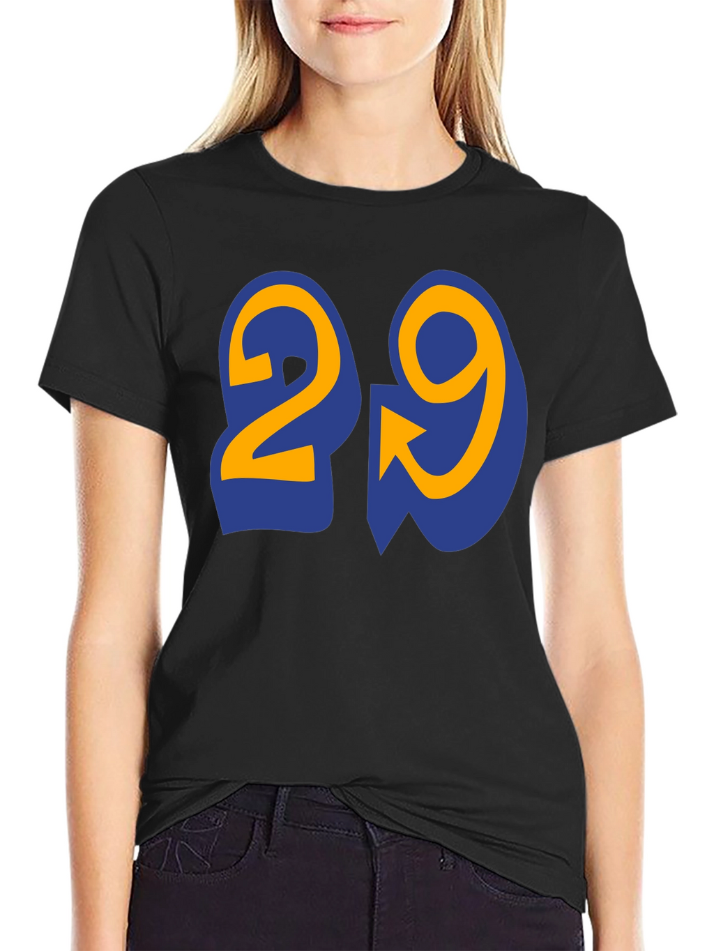 Number 29 Graphic Tee - Quirky Design