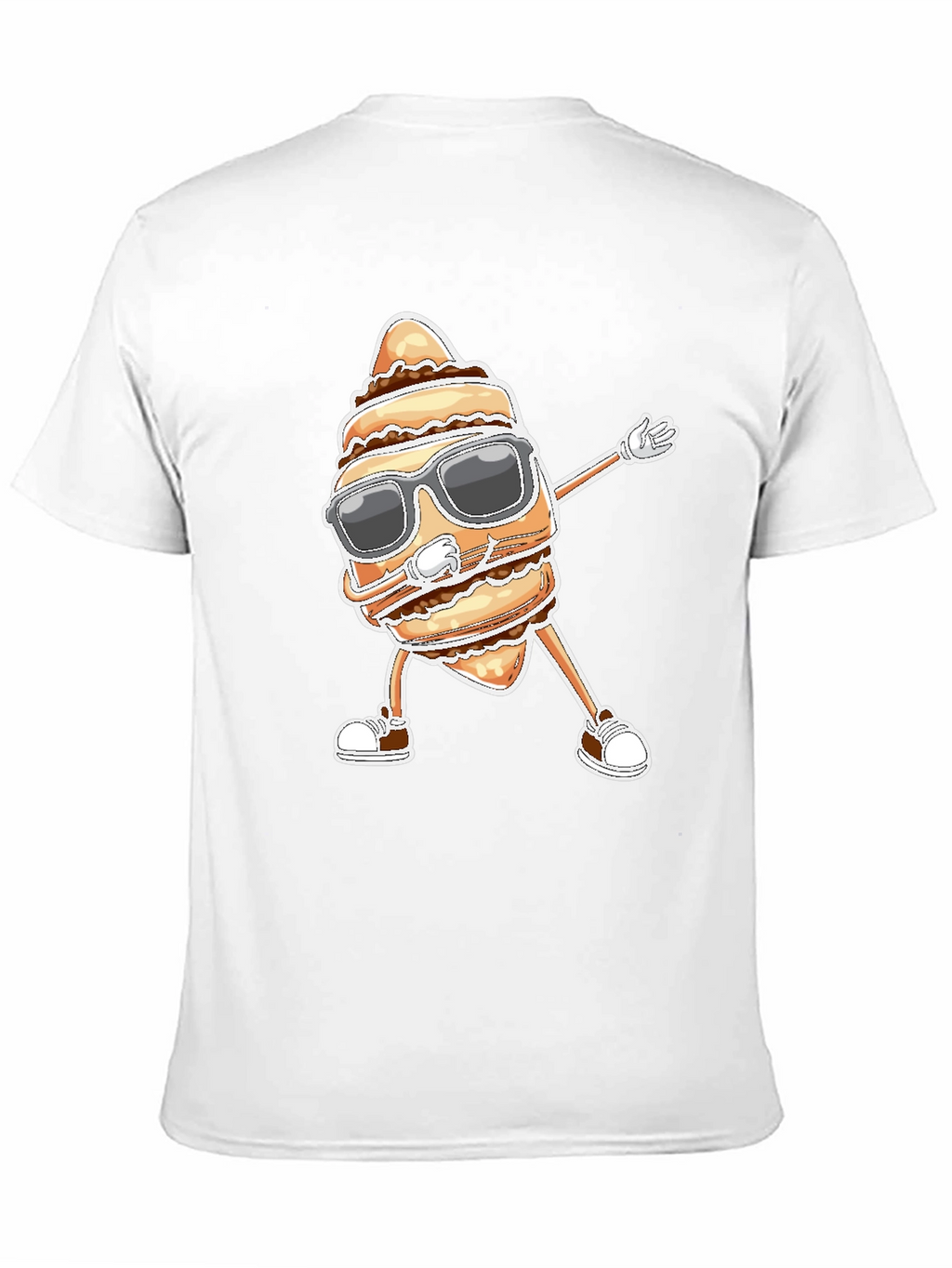 Dabbing Pastry Funny Graphic T-Shirt