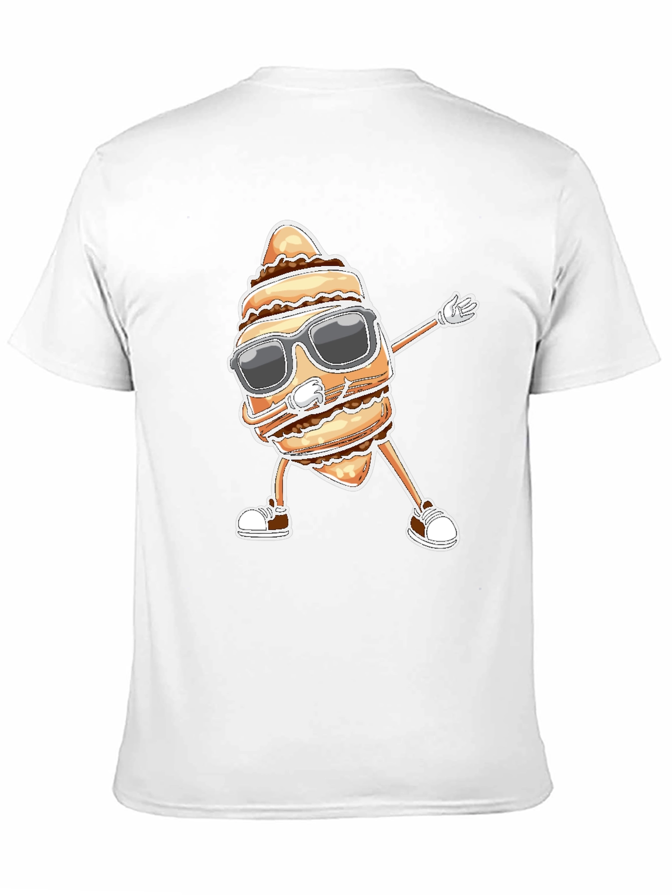 Dabbing Pastry Funny Graphic T-Shirt