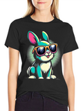Cool Bunny Graphic Tee