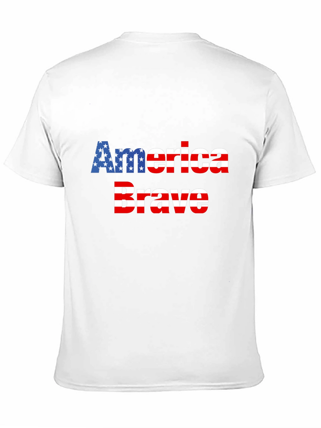 America Brave Patriotic Graphic Tee