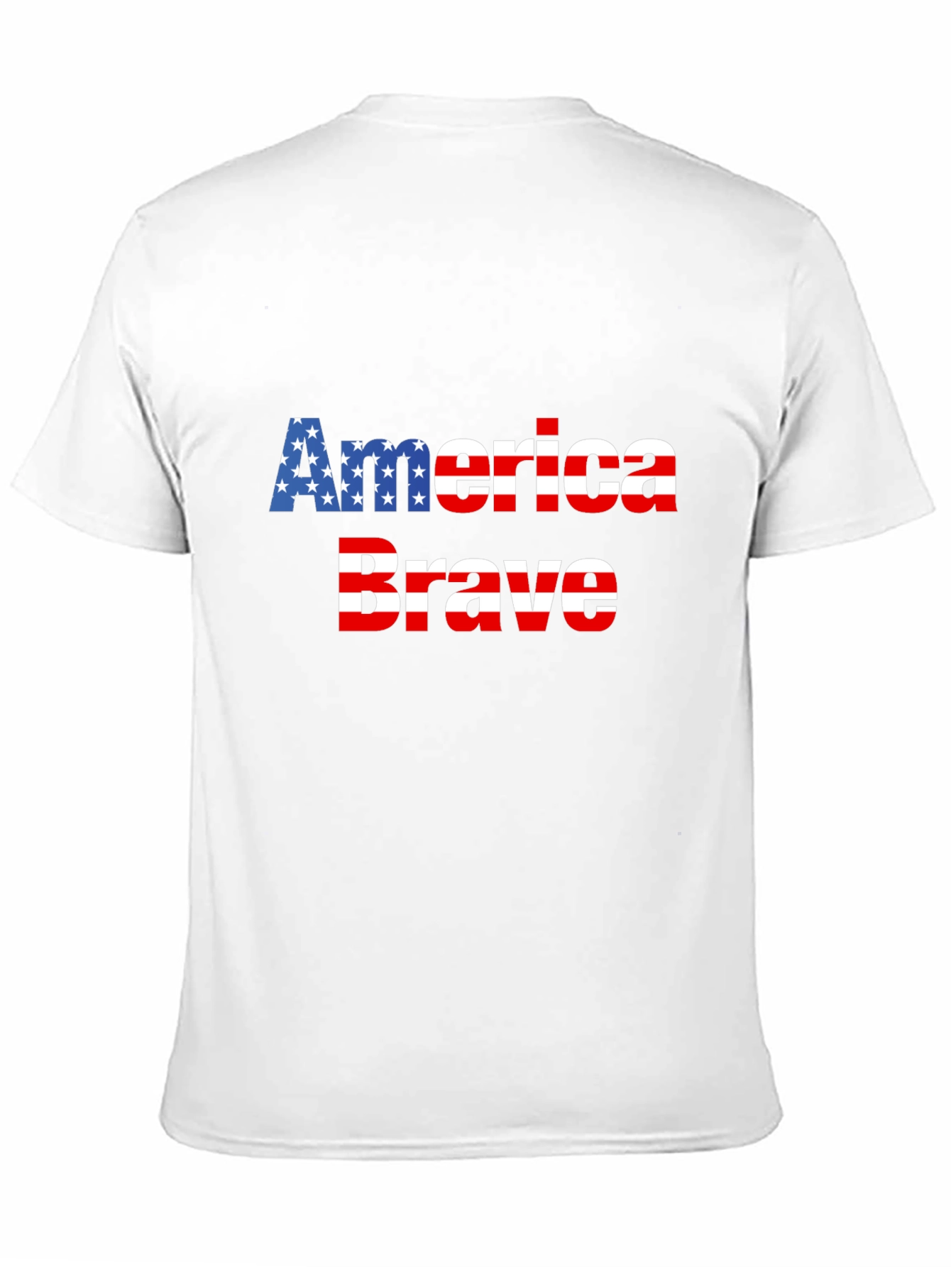 America Brave Patriotic Graphic Tee
