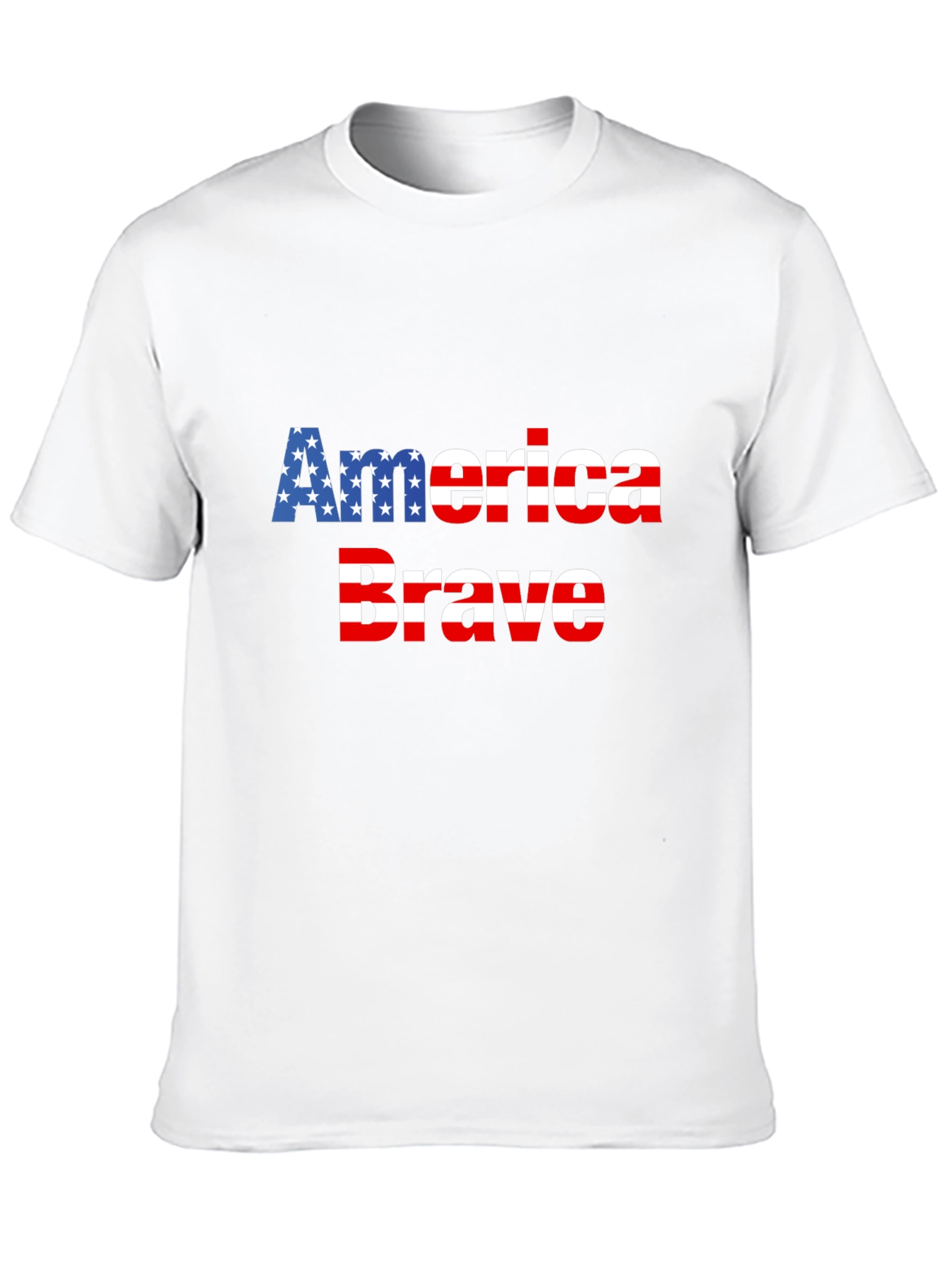 America Brave Patriotic Graphic Tee