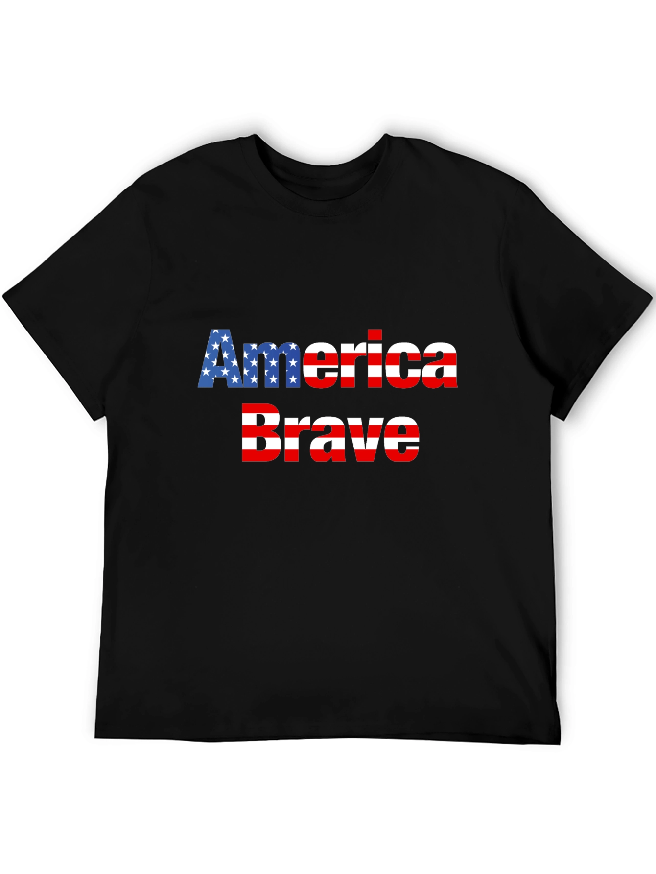 America Brave Patriotic Graphic Tee