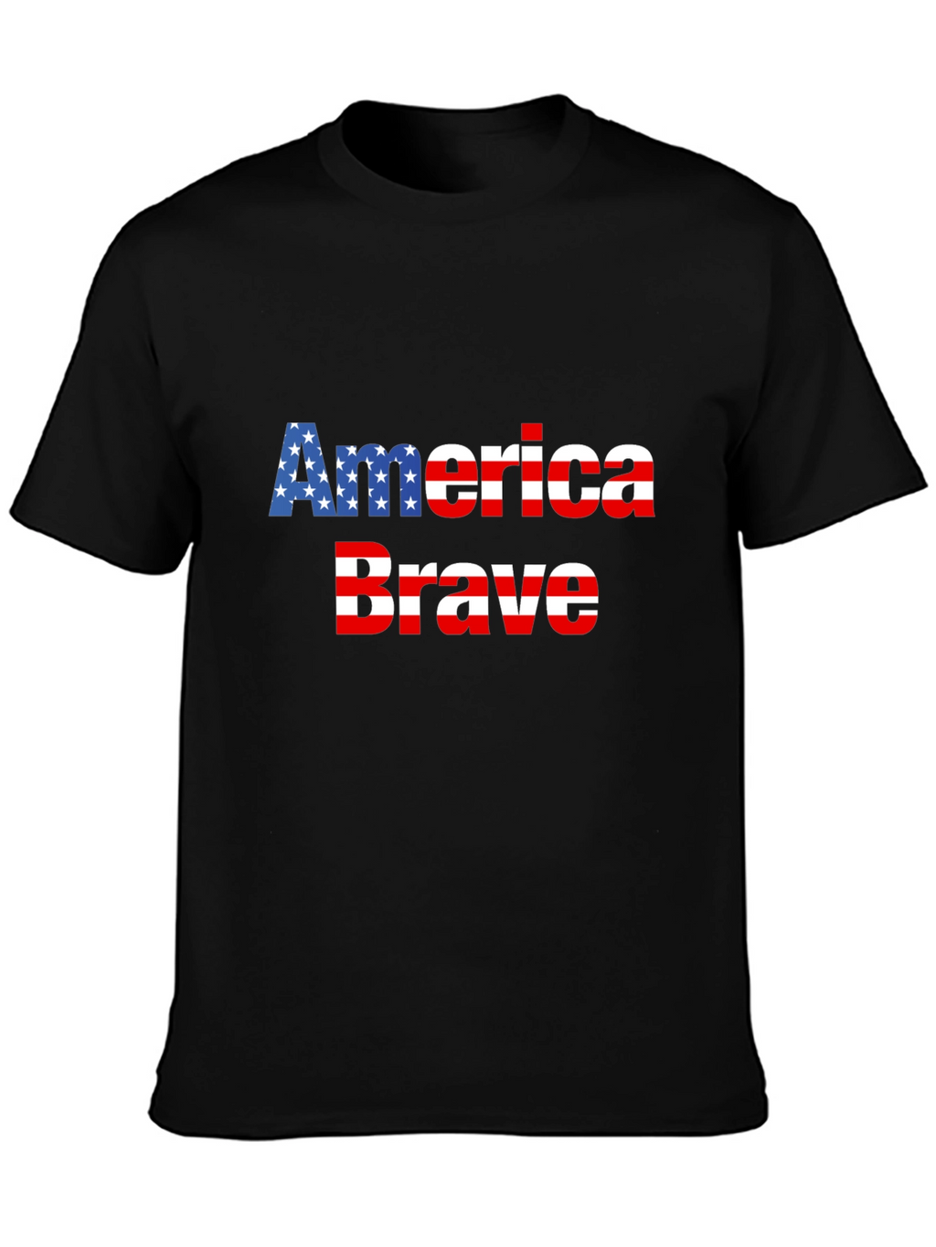 America Brave Patriotic Graphic Tee