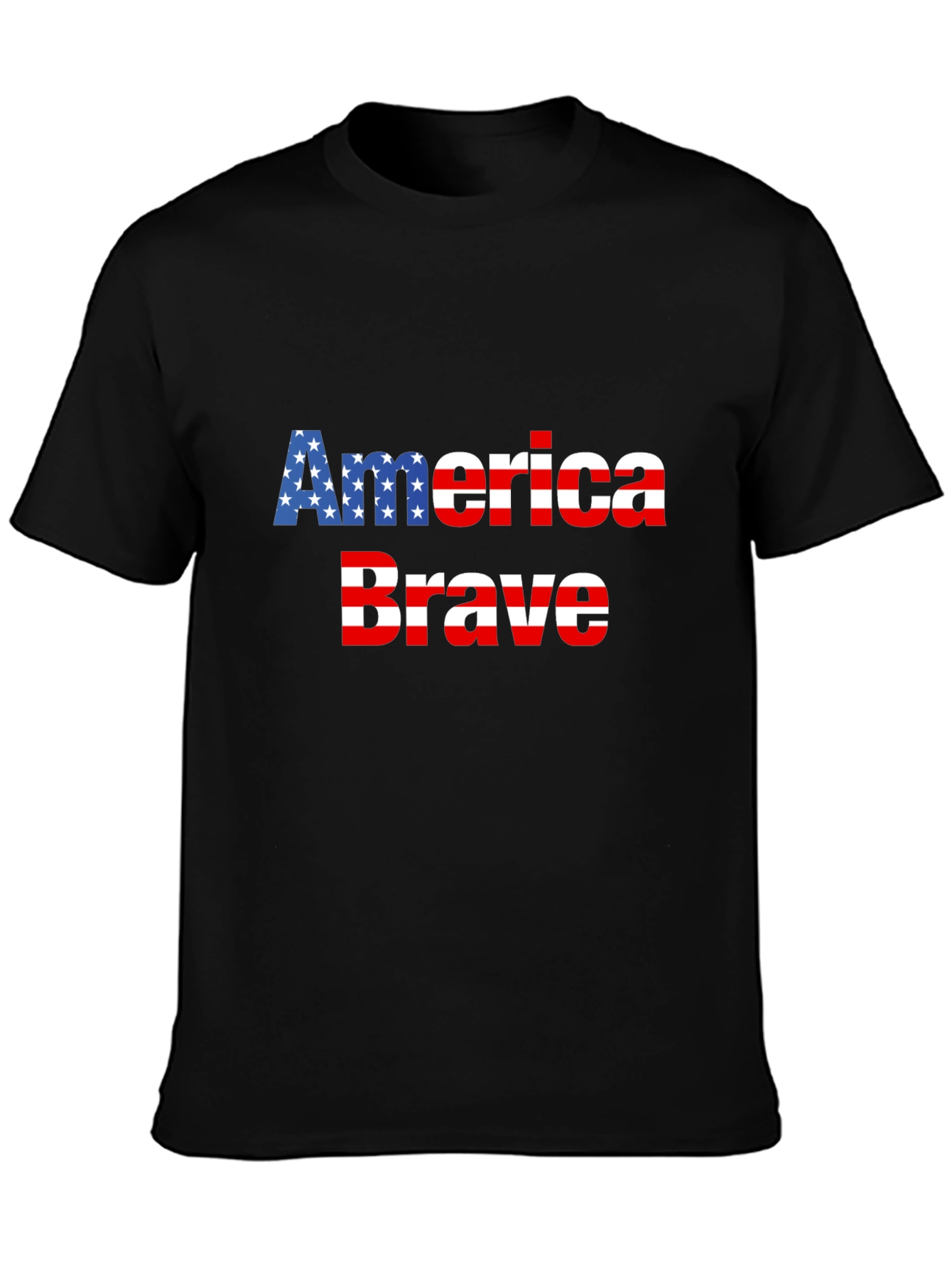 America Brave Patriotic Graphic Tee