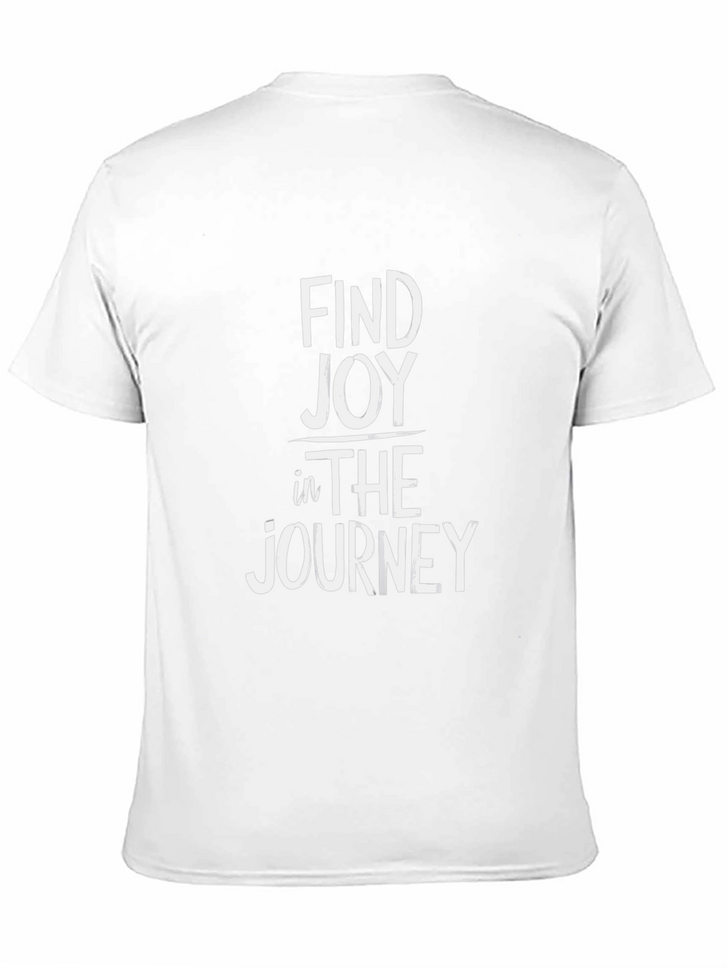 Find Joy in the Journey Black Graphic Tee