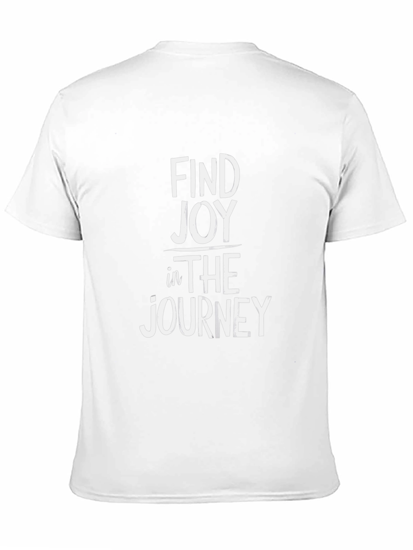 Find Joy in the Journey Black Graphic Tee