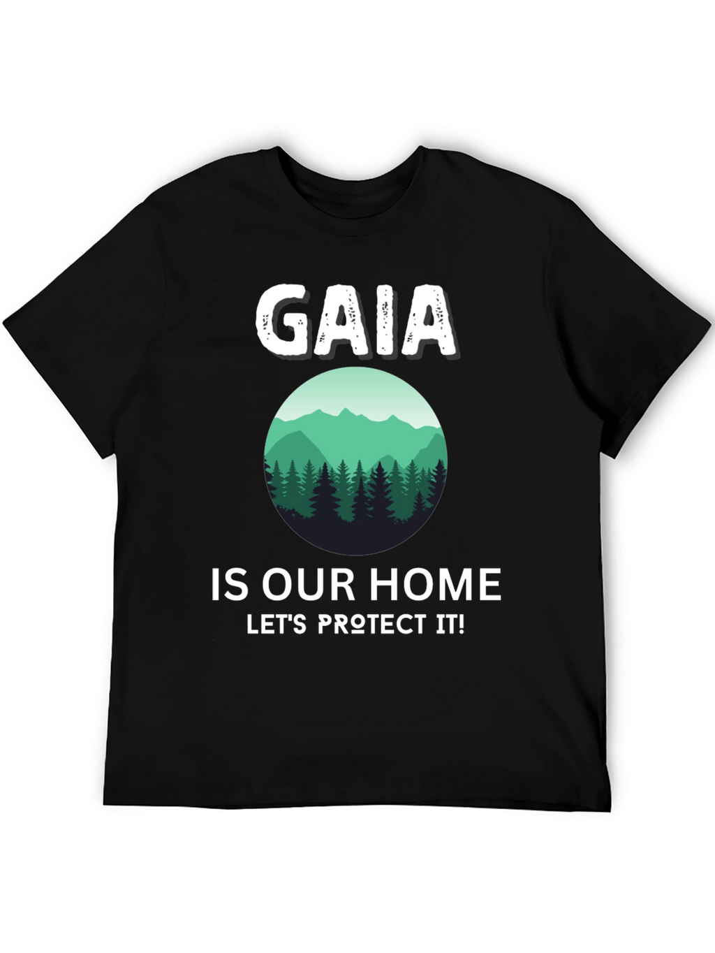 Gaia is Our Home Graphic Tee