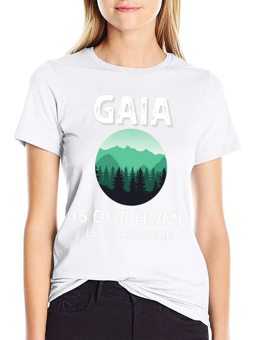 Gaia is Our Home Graphic Tee