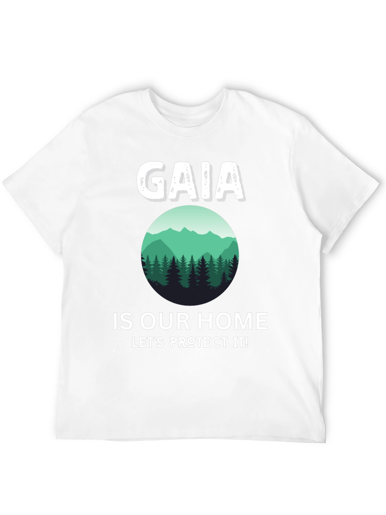 Gaia is Our Home Graphic Tee