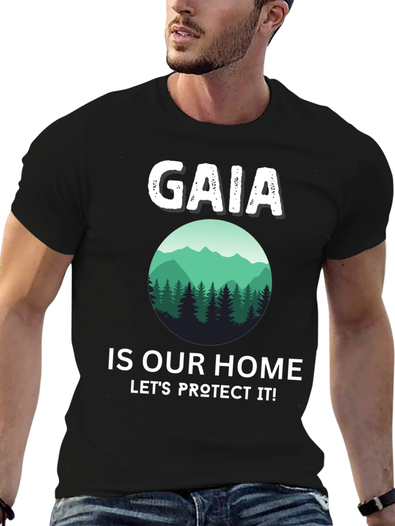 Gaia is Our Home Graphic Tee