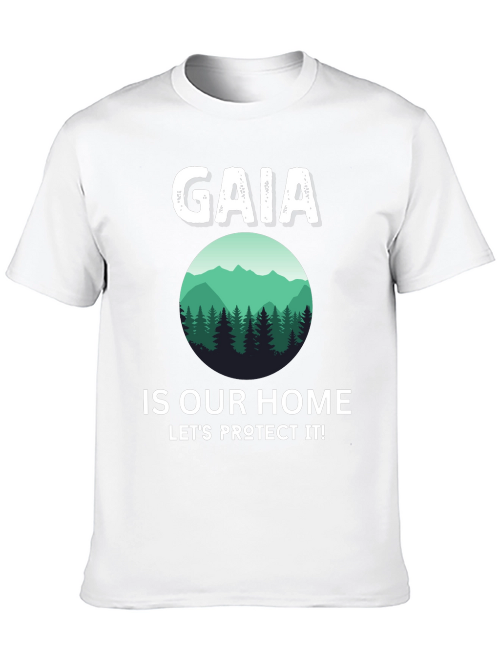 Gaia is Our Home Graphic Tee