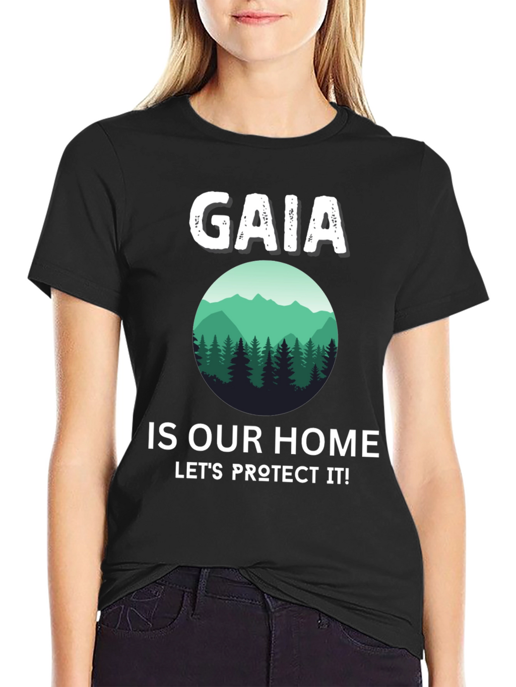 Gaia is Our Home Graphic Tee