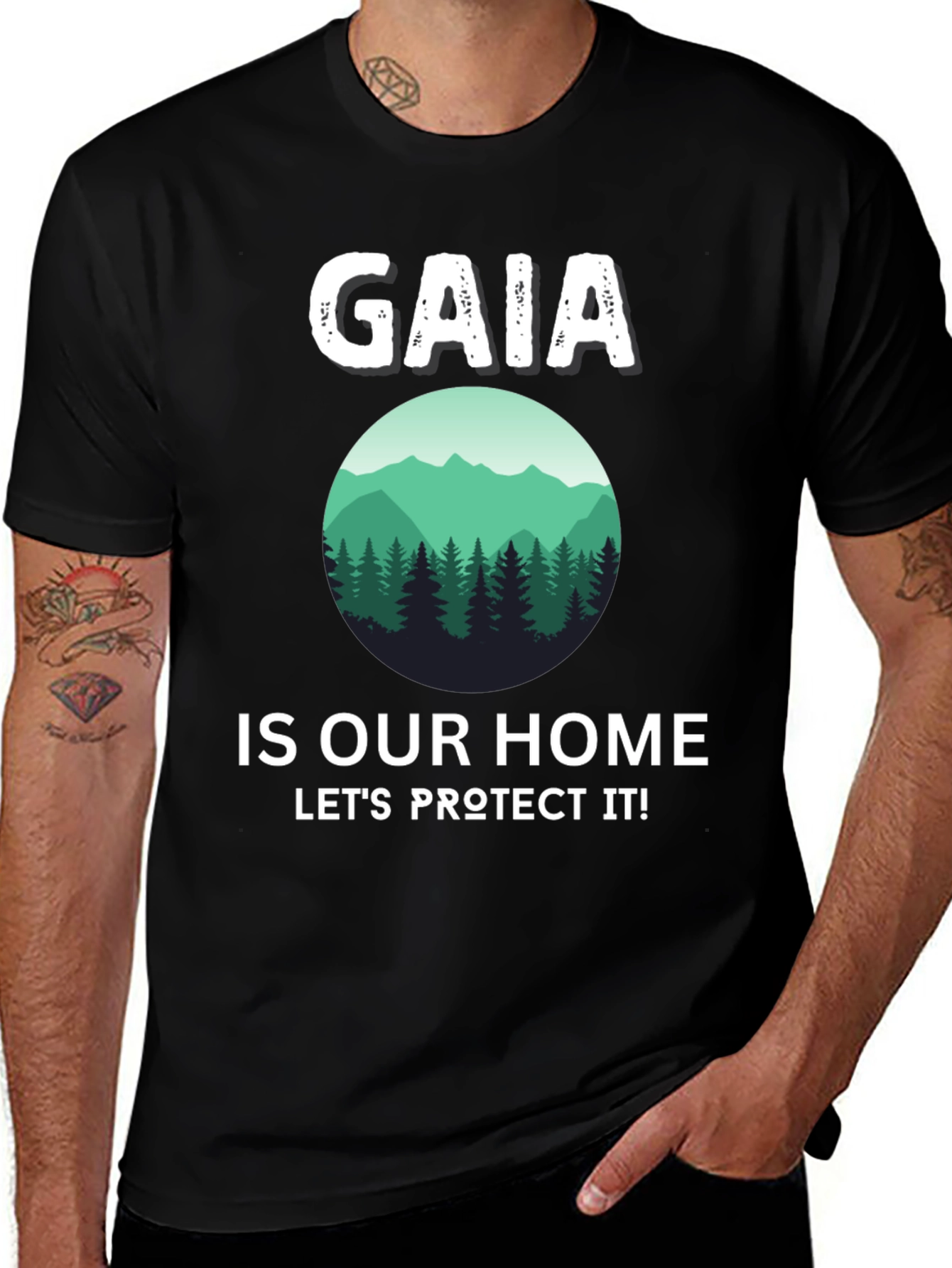 Gaia is Our Home Graphic Tee