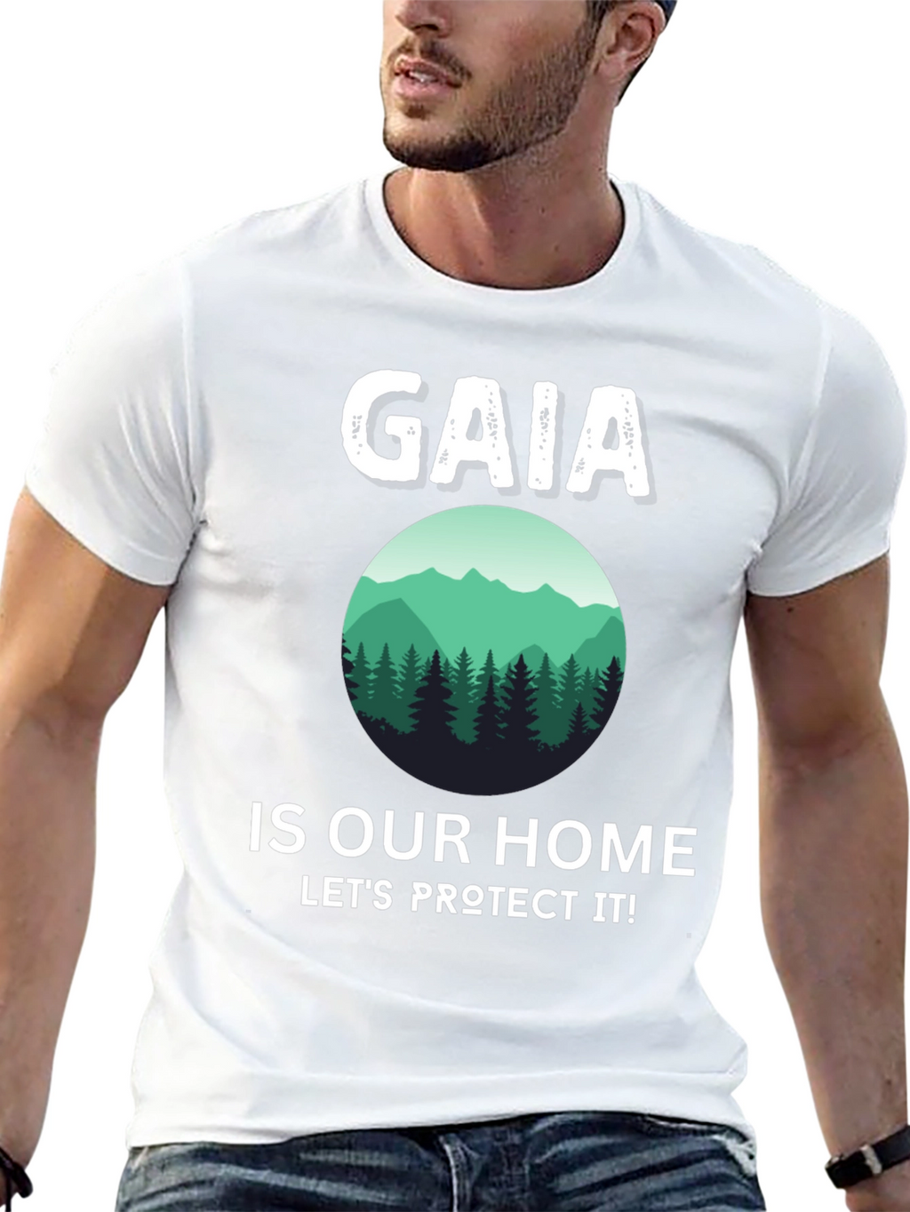 Gaia is Our Home Graphic Tee
