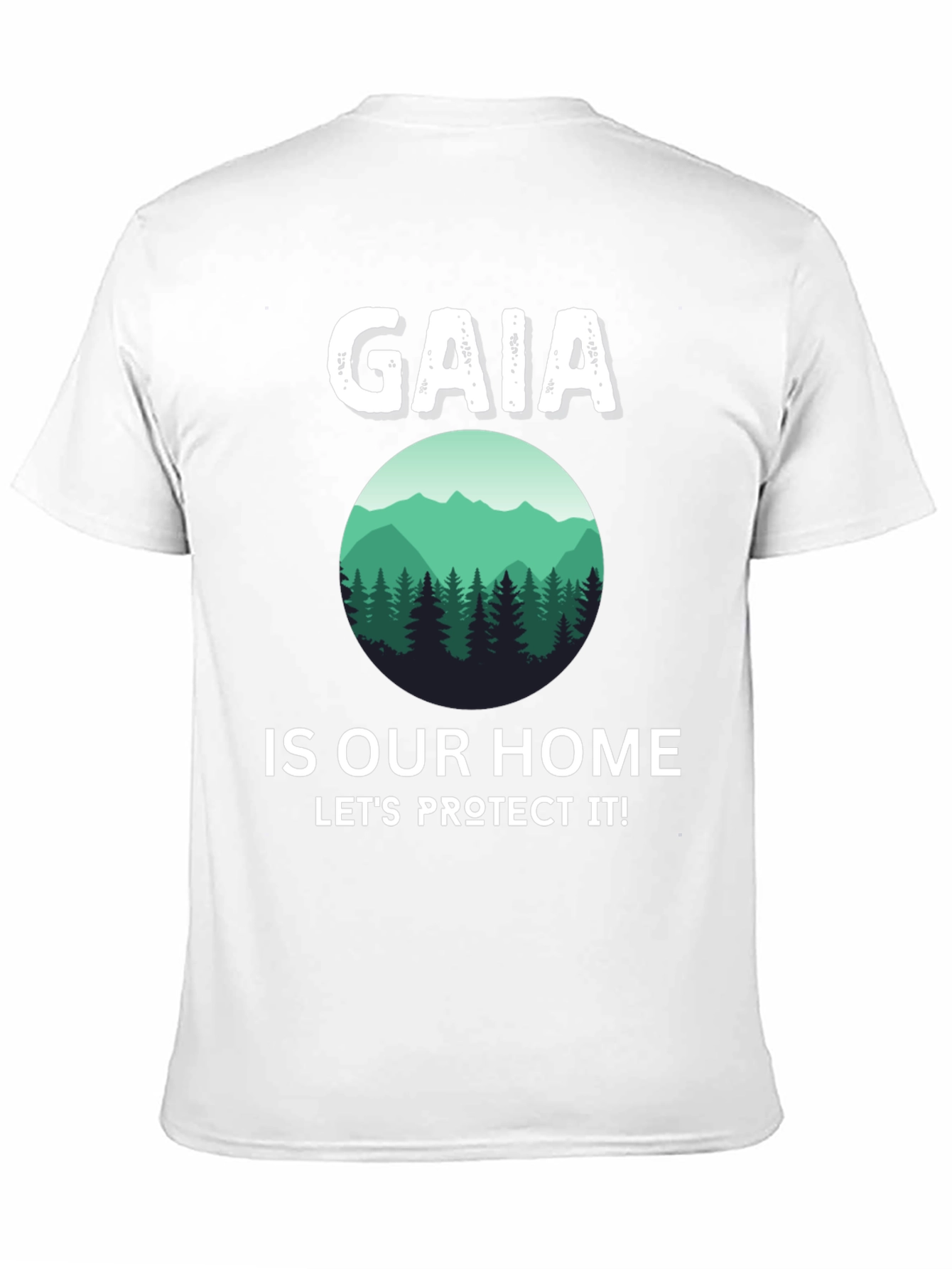 Gaia is Our Home Graphic Tee