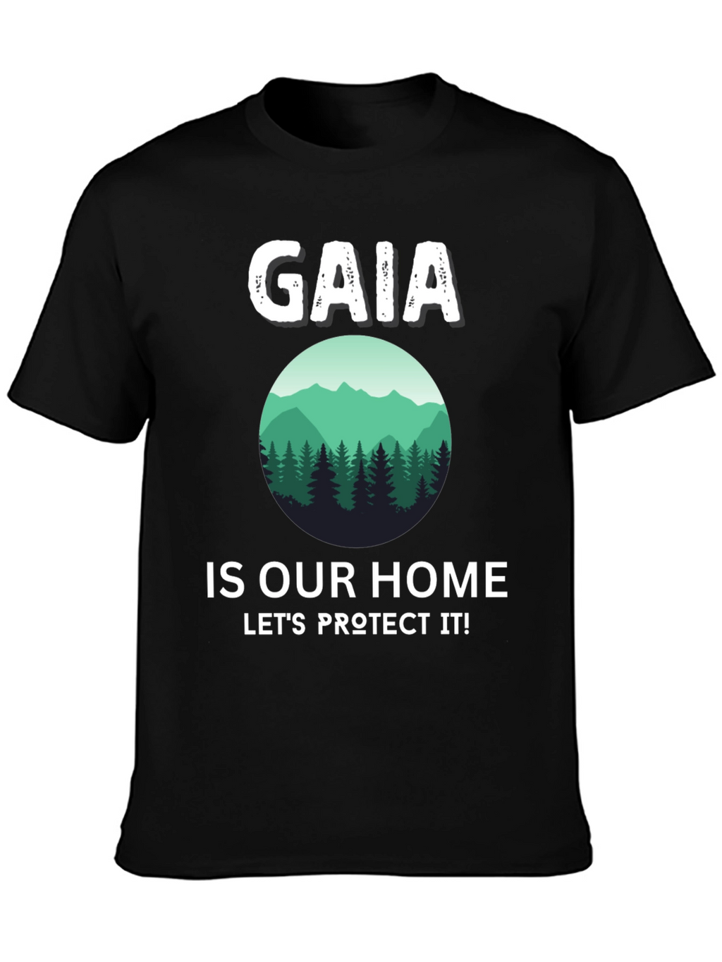 Gaia is Our Home Graphic Tee
