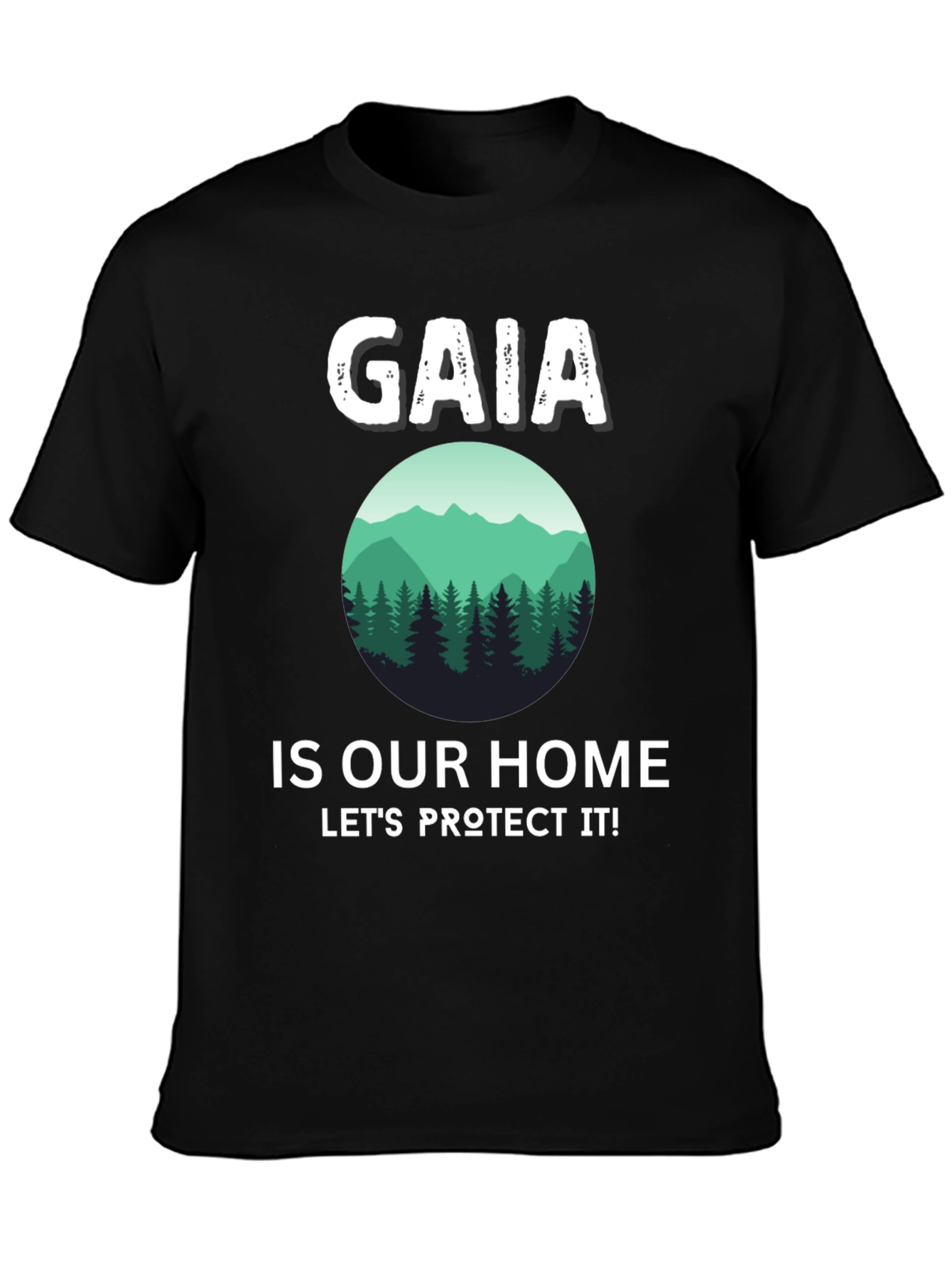 Gaia is Our Home Graphic Tee